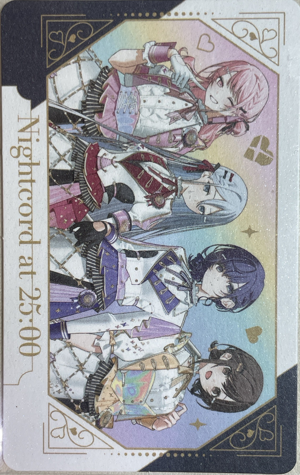 世界計畫 五週年感謝祭 隨機卡 25點，Nightcord見。