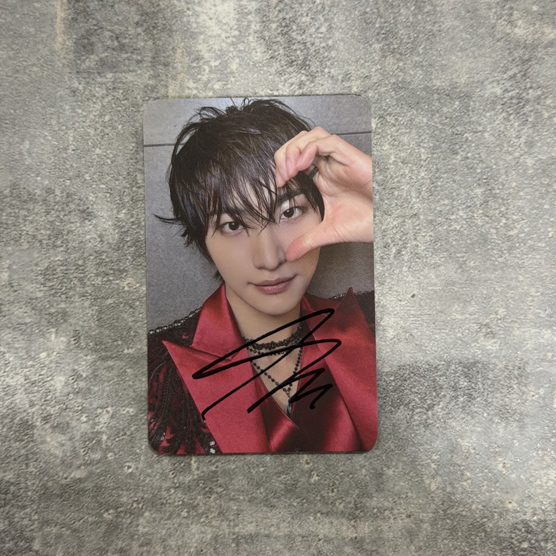 朴星化IYF仁川場彩排卡 親簽卡