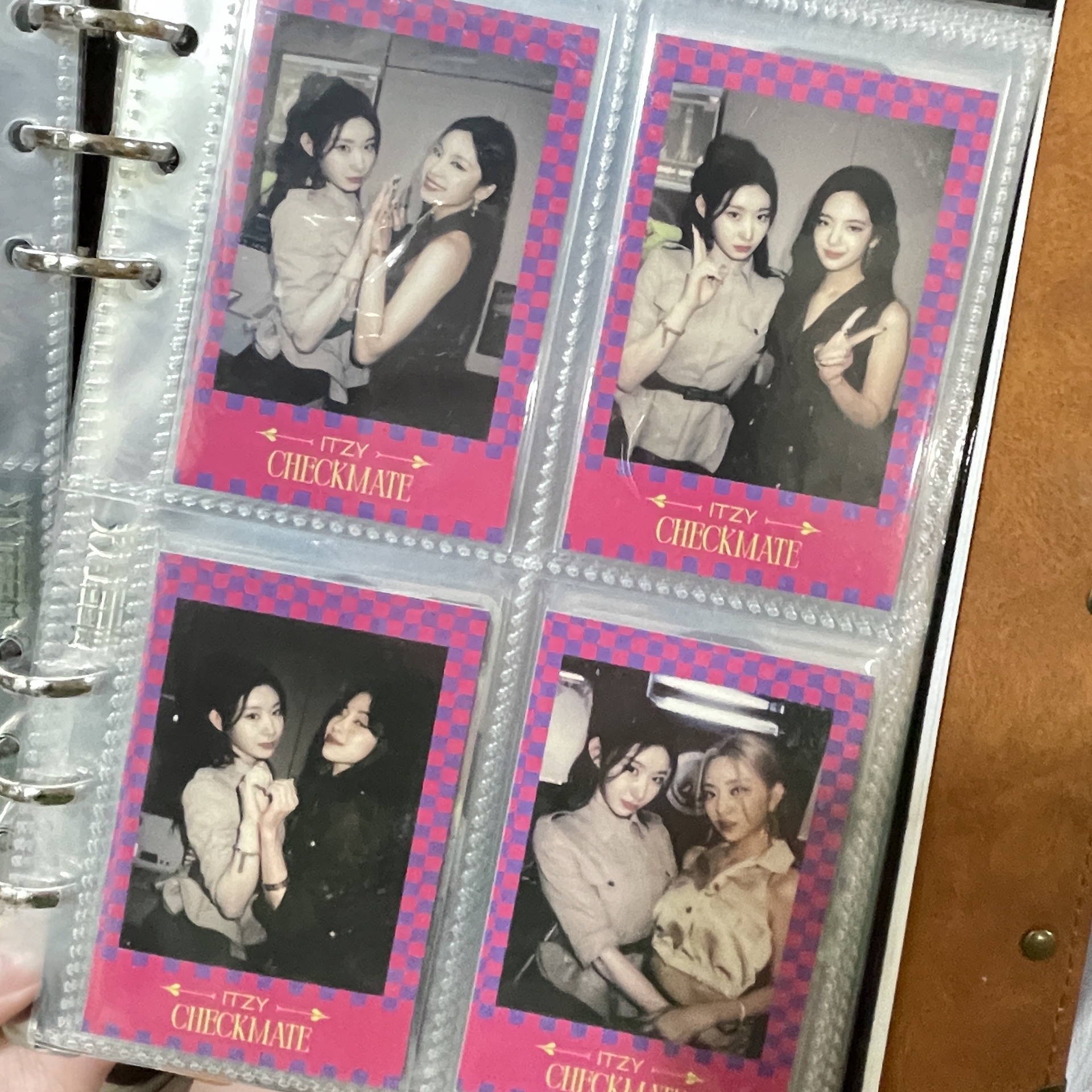 ITZY CHAERYEONG CHECKMATE sw6.0 簽售卡 雙人卡