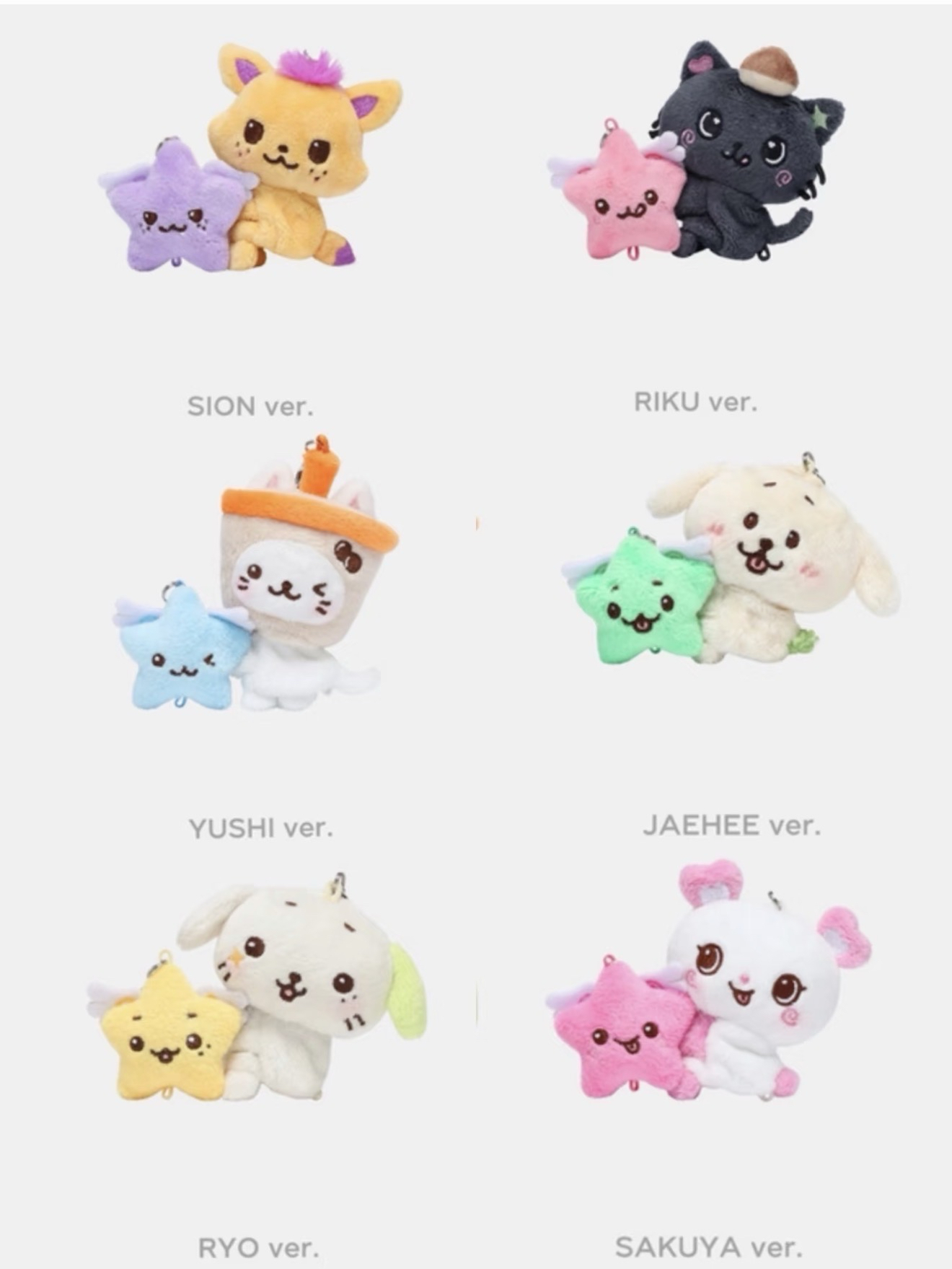 nctwish Ryo / Riku/ yushi手燈娃