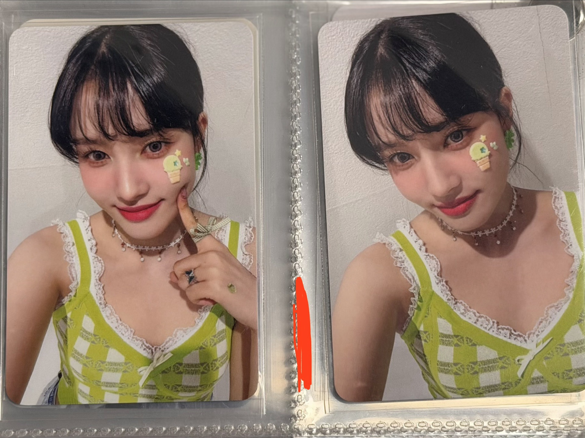 STAYC 全員都有 各種美麗紙片