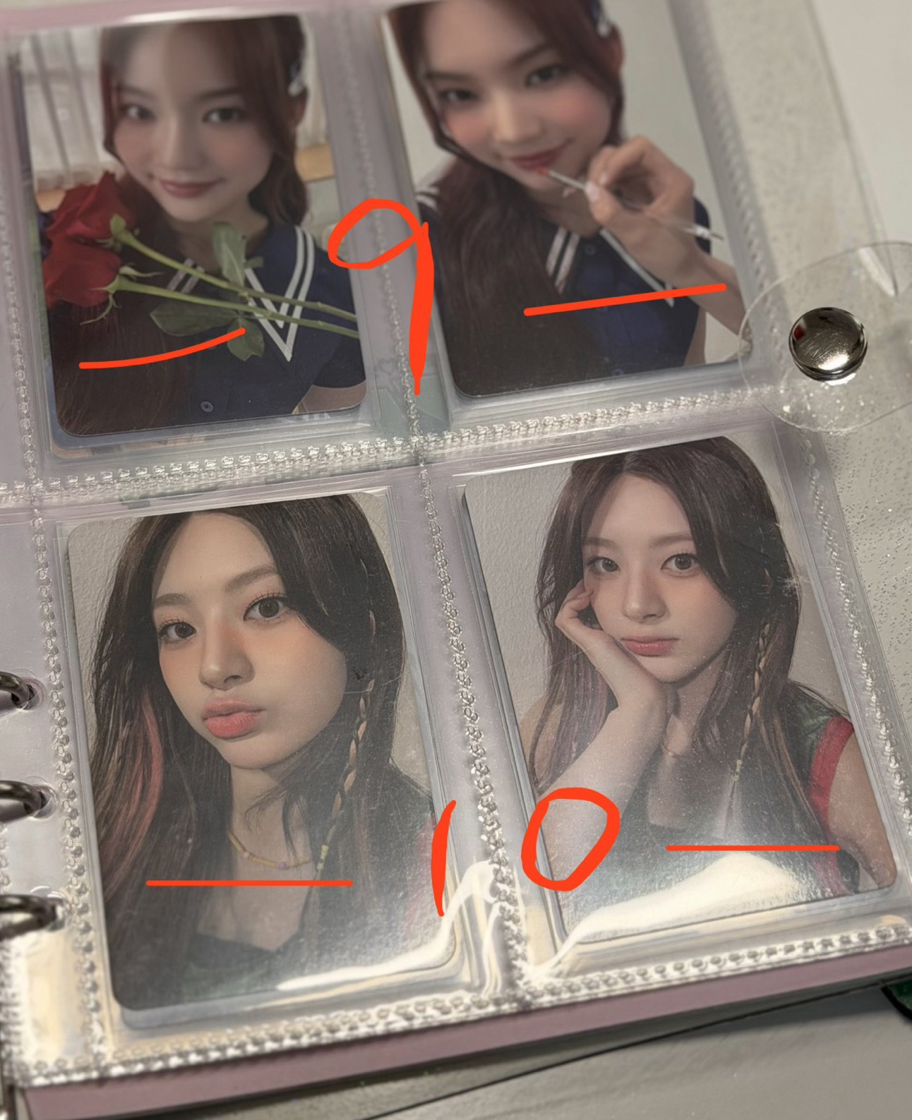 STAYC 全員都有 各種美麗紙片