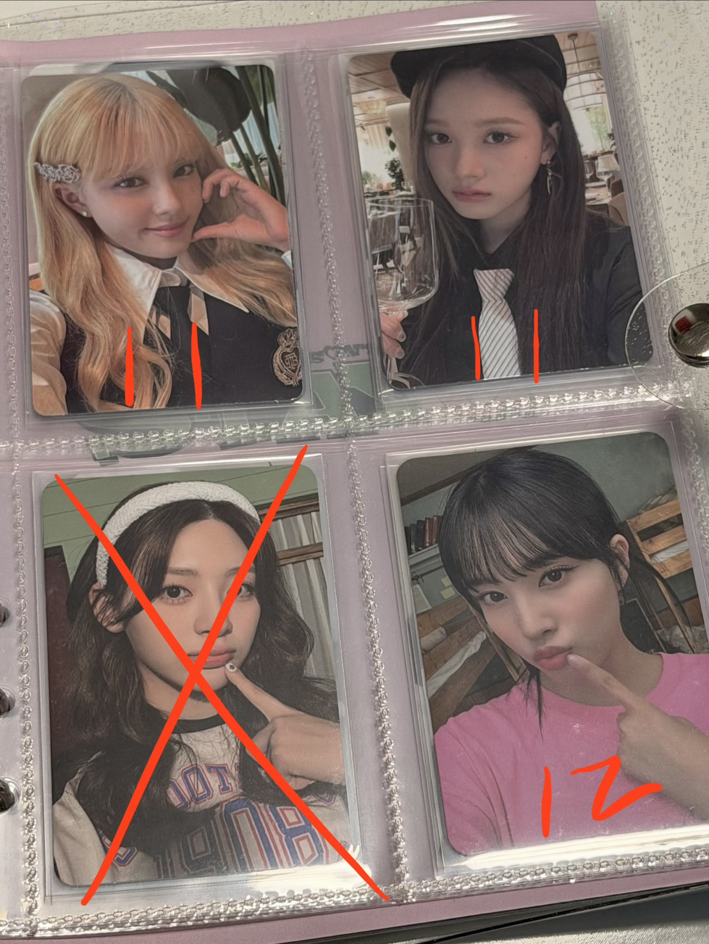 STAYC 全員都有 各種美麗紙片