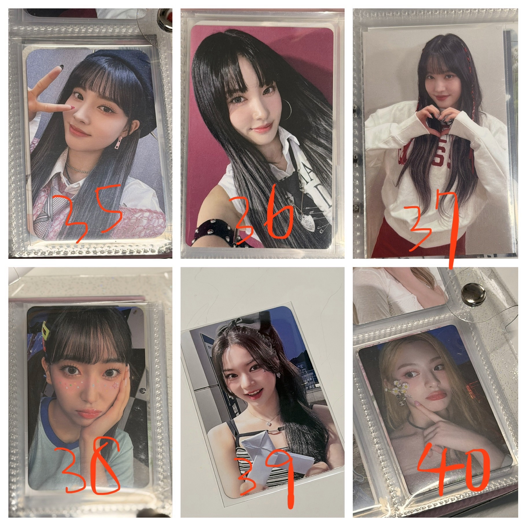 STAYC 全員都有 一堆美麗紙片