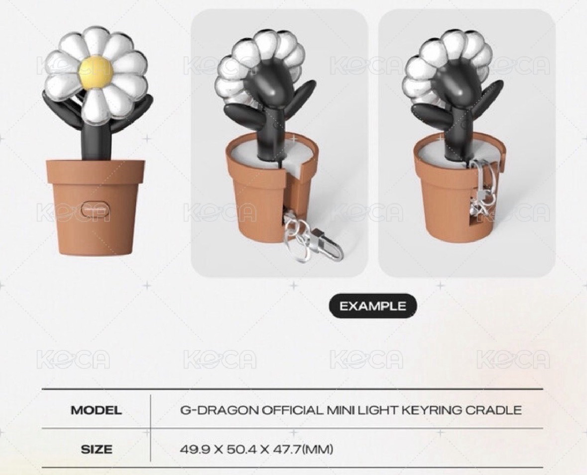 GD 小花手燈+小盆栽組（現貨）