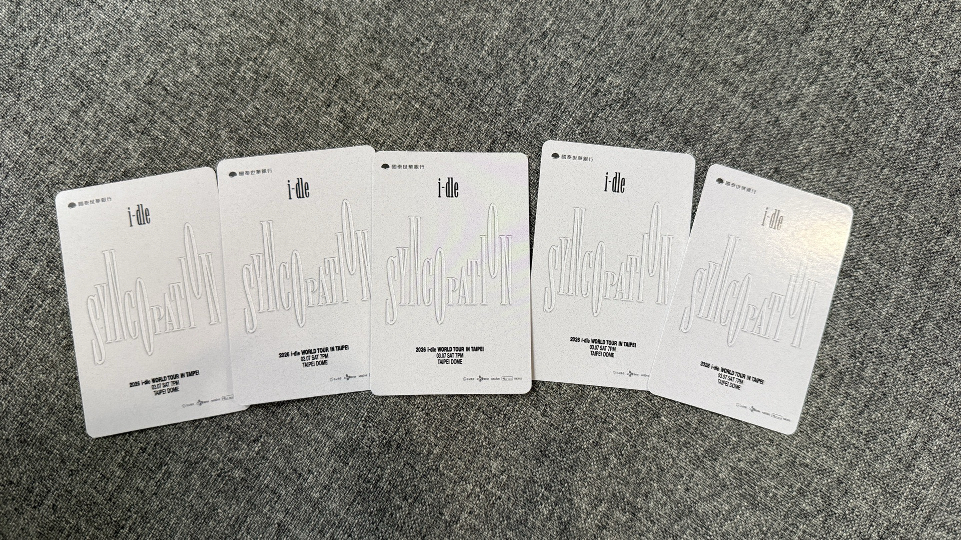 2026 i-dle WORLD TOUR [Syncopation] IN TAIPEI