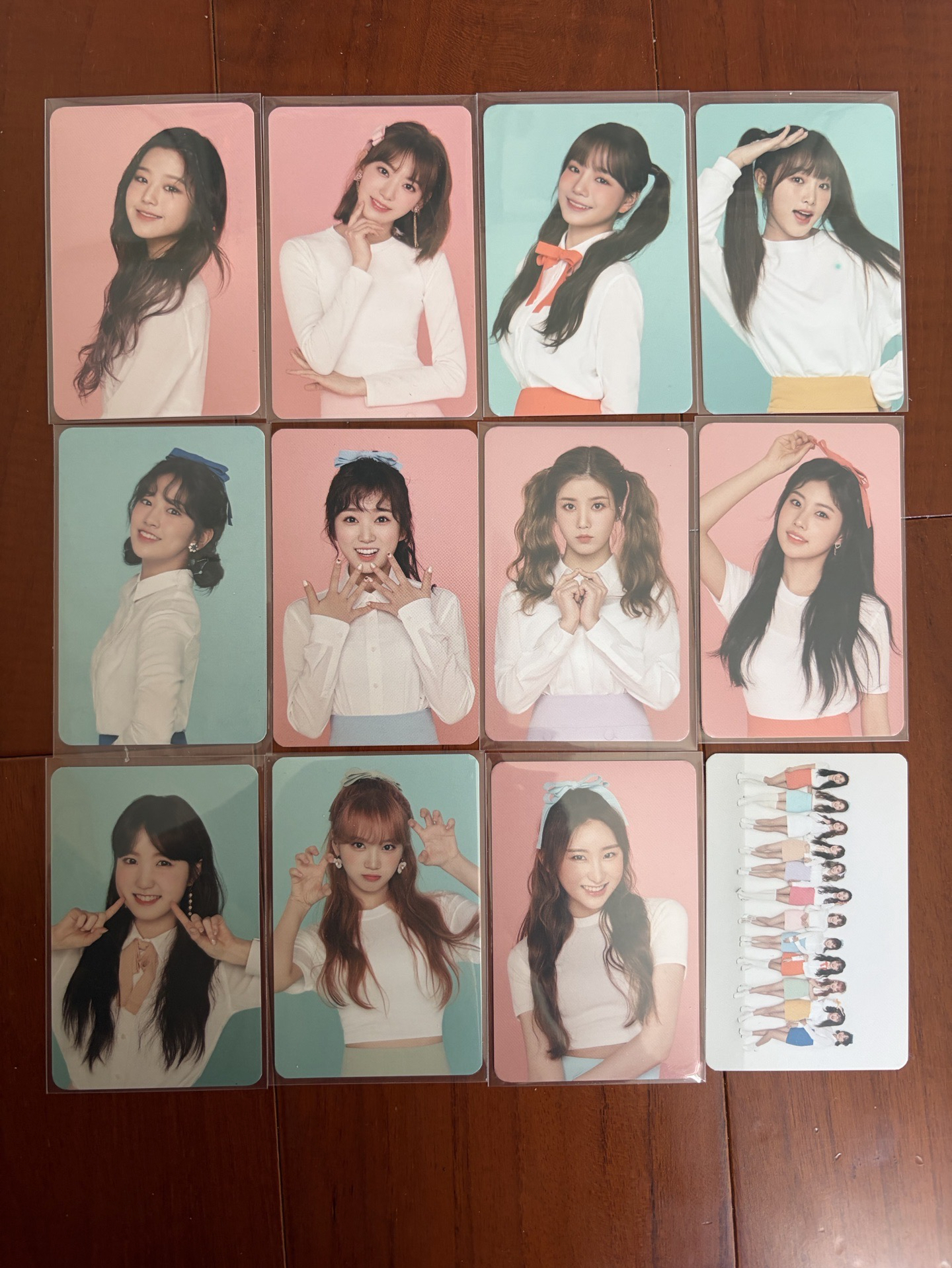 IZ*ONE WIZ*ONE 1期會員 會員禮卡 