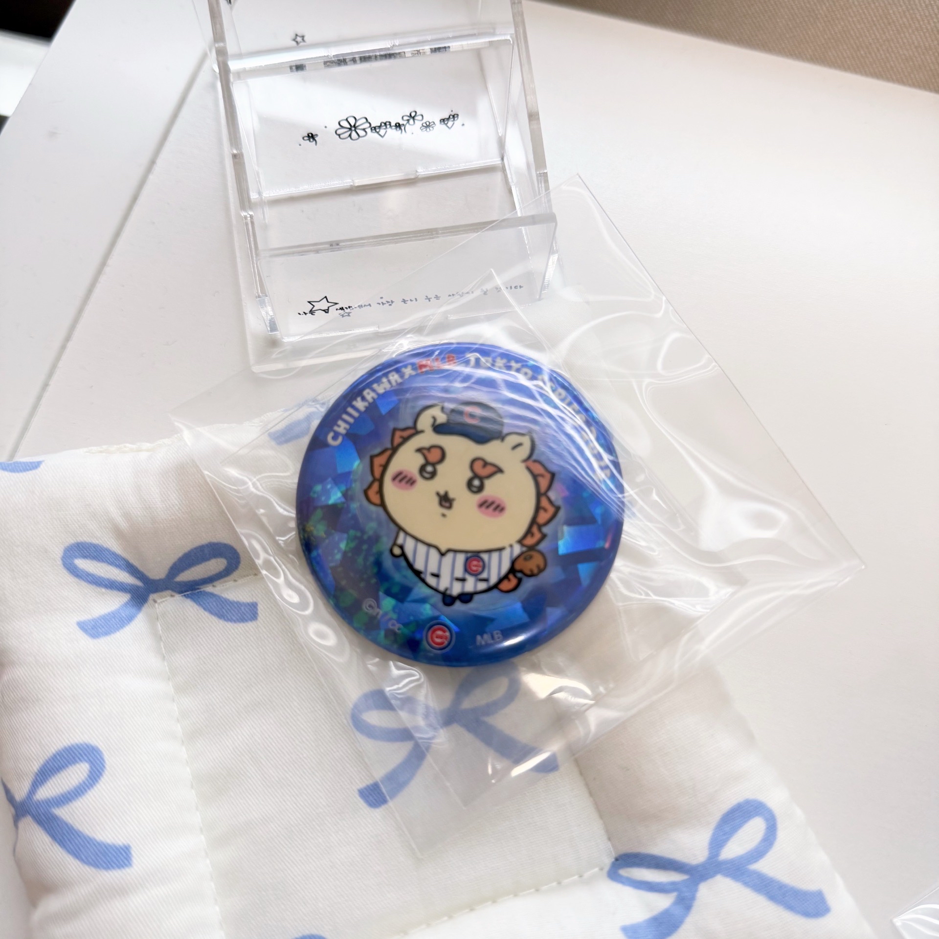 吉伊卡哇×MLB TOKYO SERIES 徽章/大甲蟲/獅薩