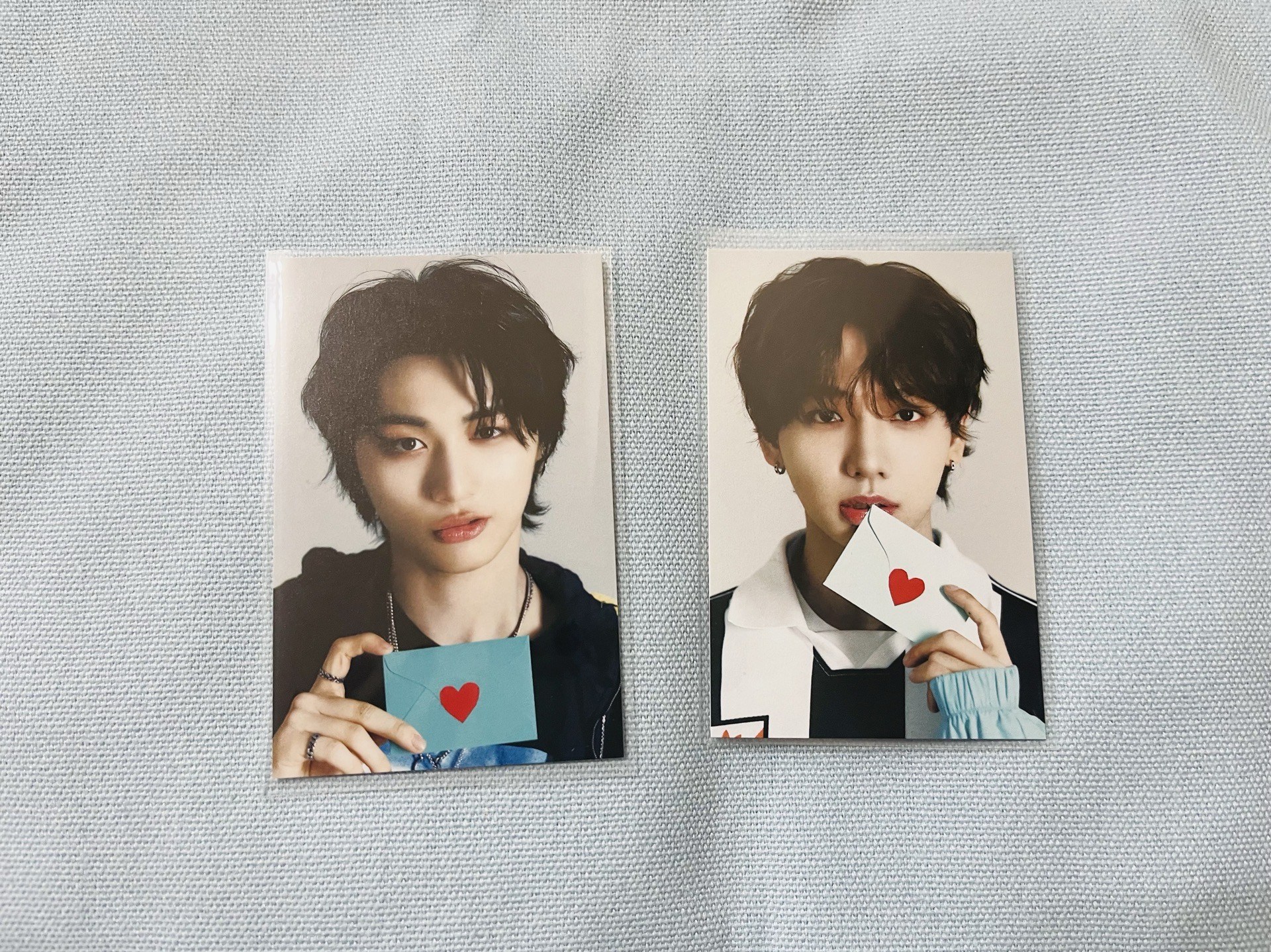 S cawaii 日雜 情書卡 3+4合售