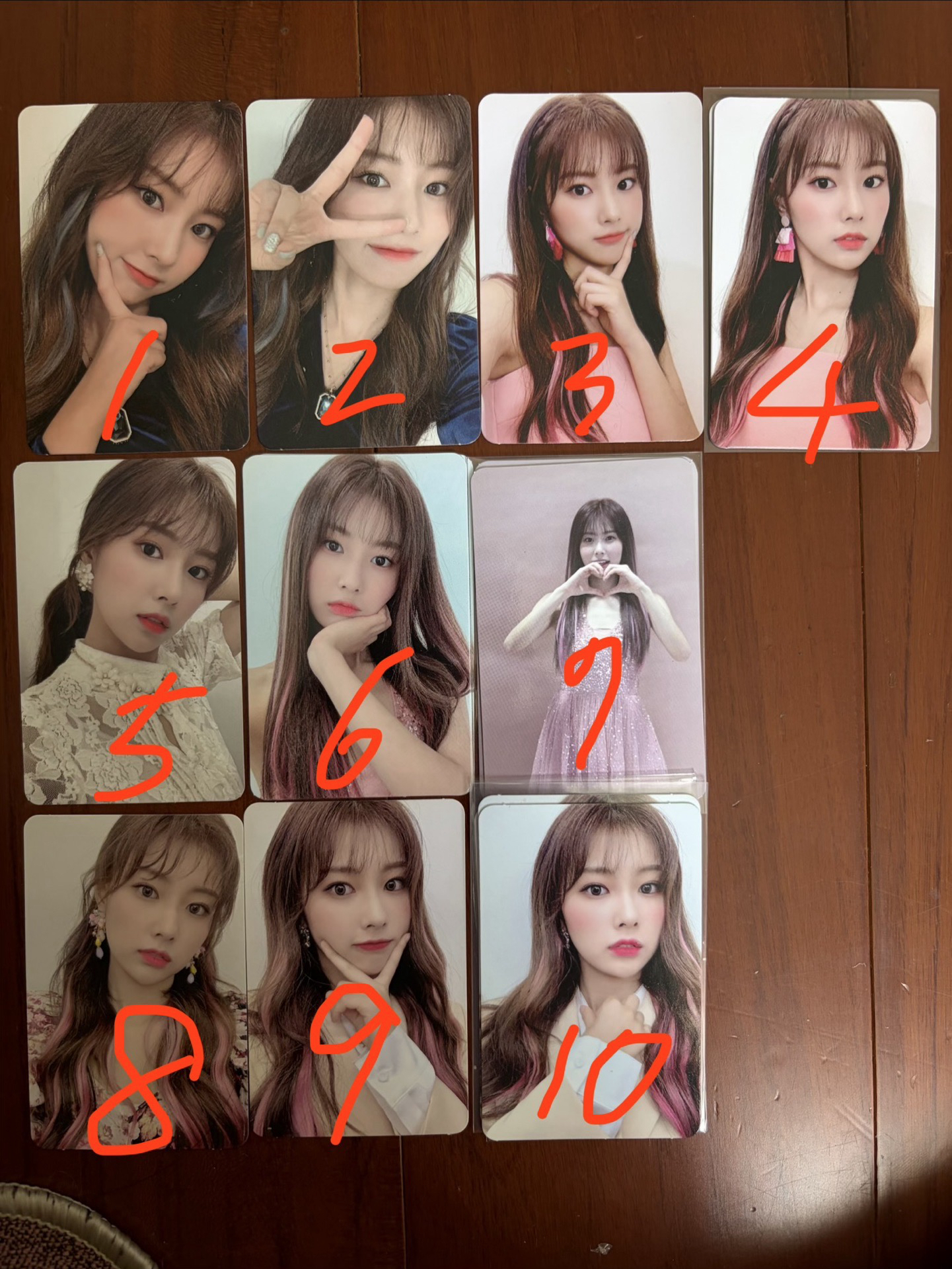 姜惠元 BLOOM*IZ 專輯卡 