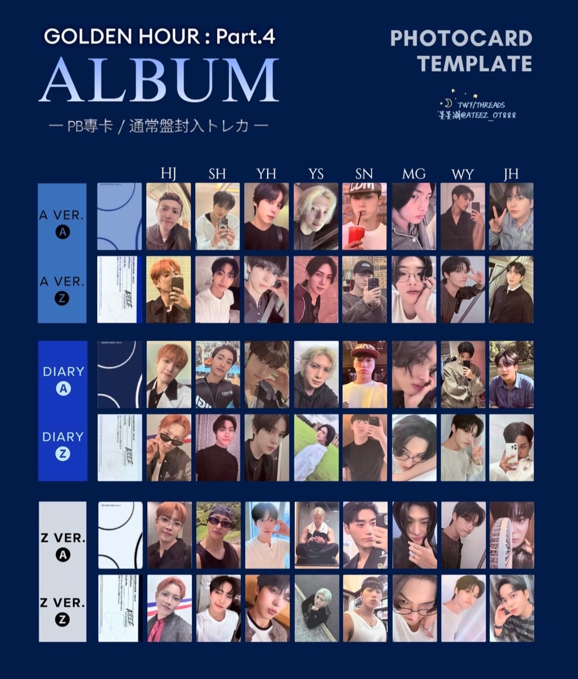 🏴‍☠️GH4🏴‍☠️ 歐美特典/專卡區