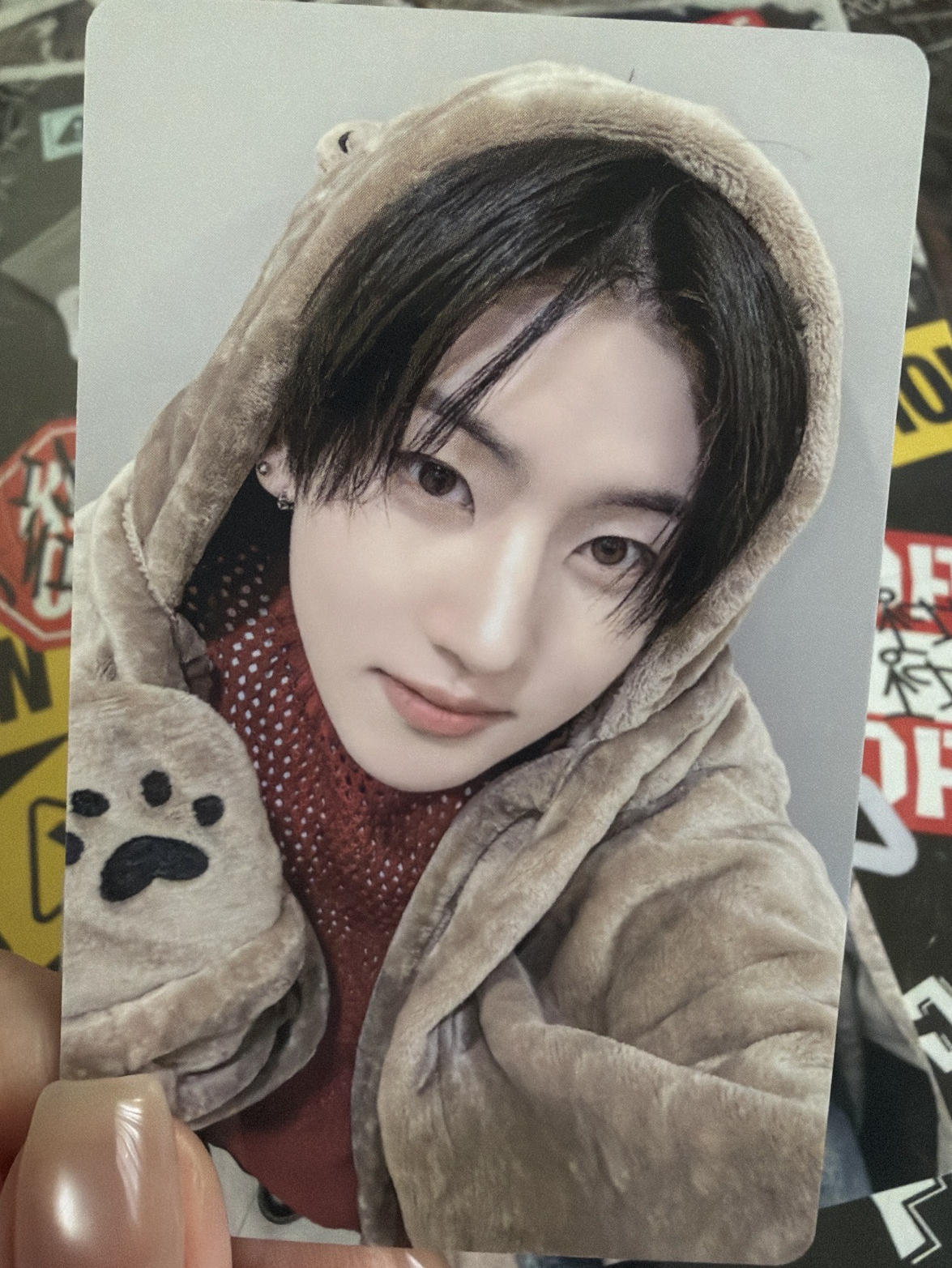 啟訓 一直娛簽售卡 中背