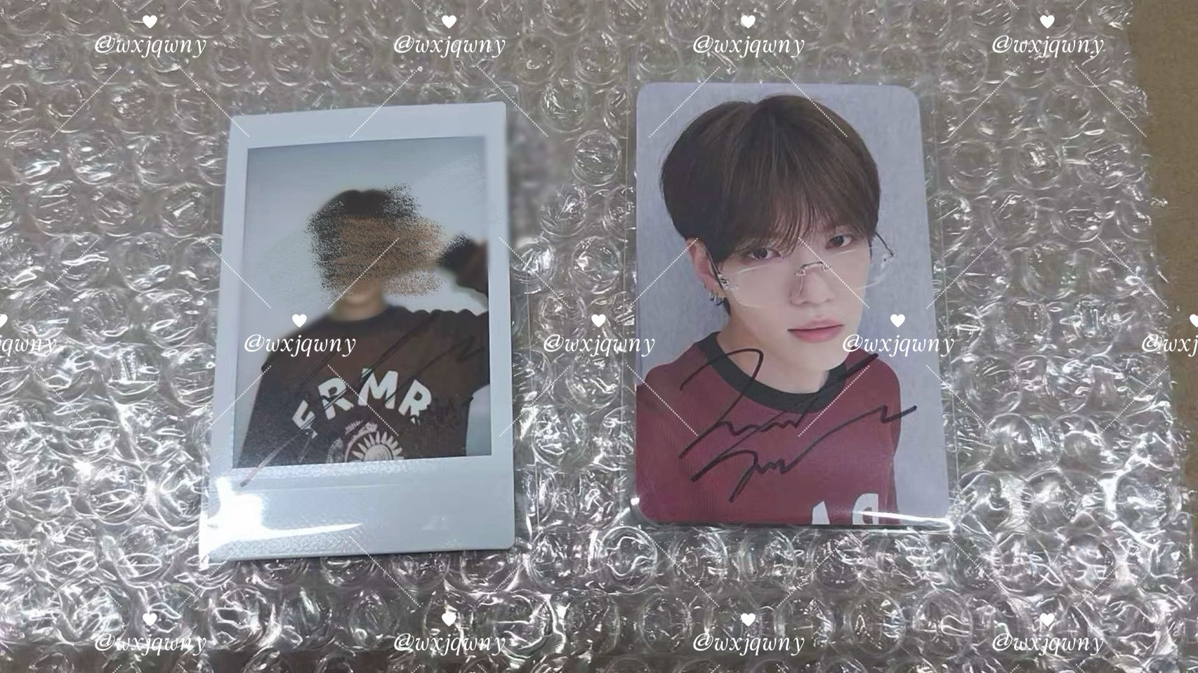 哇勒個 啓賢未公開+簽卡