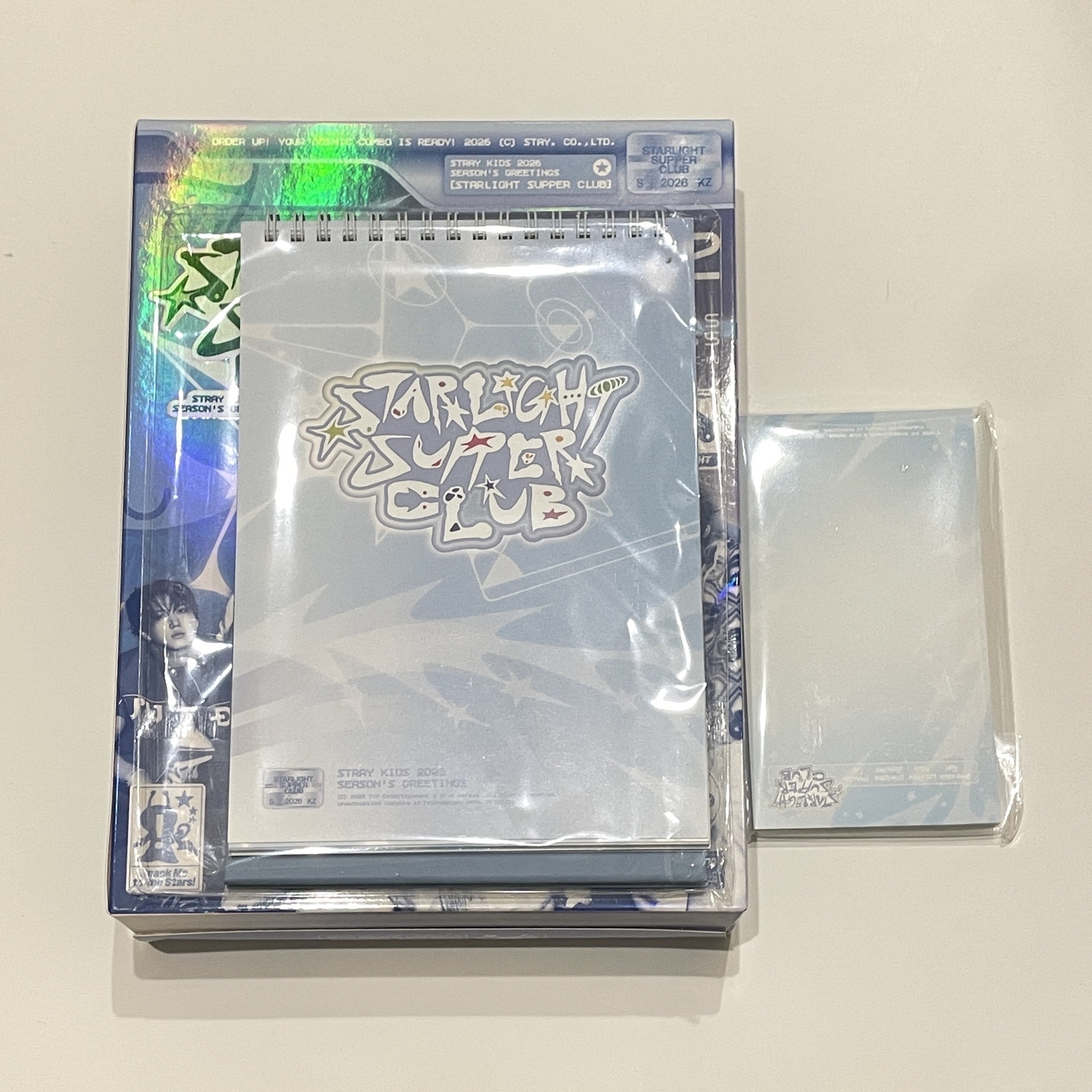 全新未拆 Stray kids 2026年曆內容物