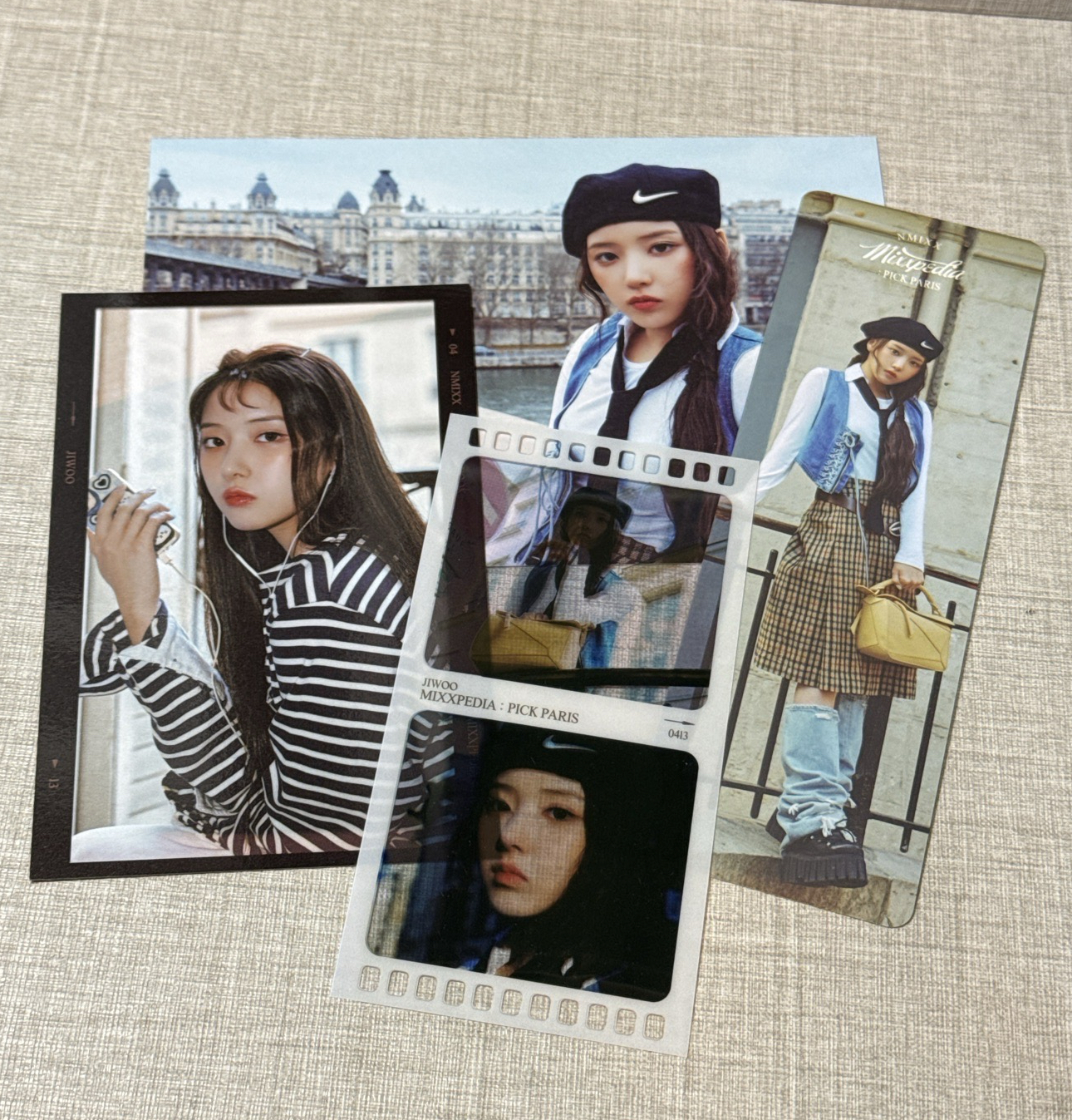 智友巴黎寫真周邊