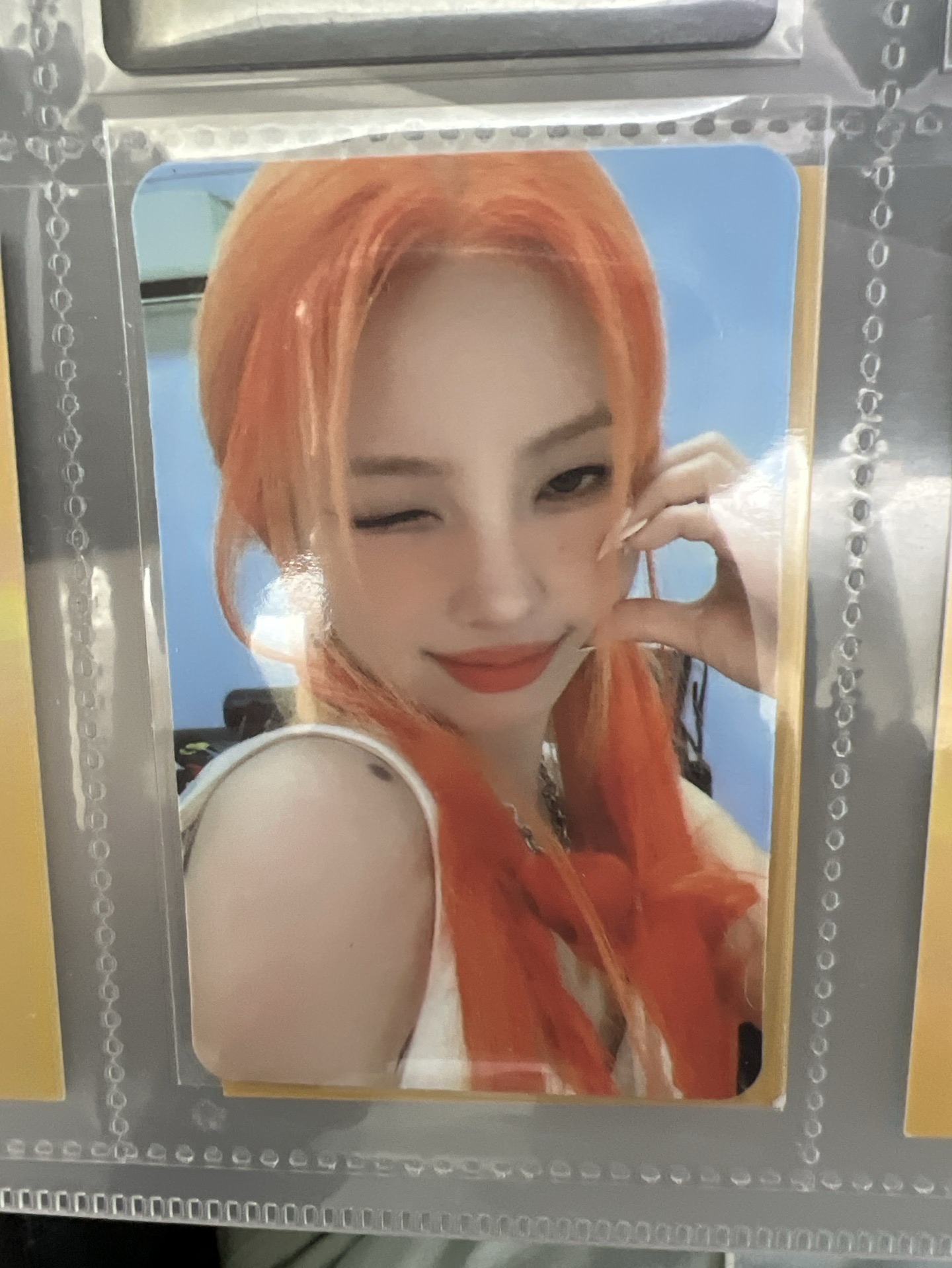 24’世巡演唱會 iDOL 隨機卡 橘髮比心娟