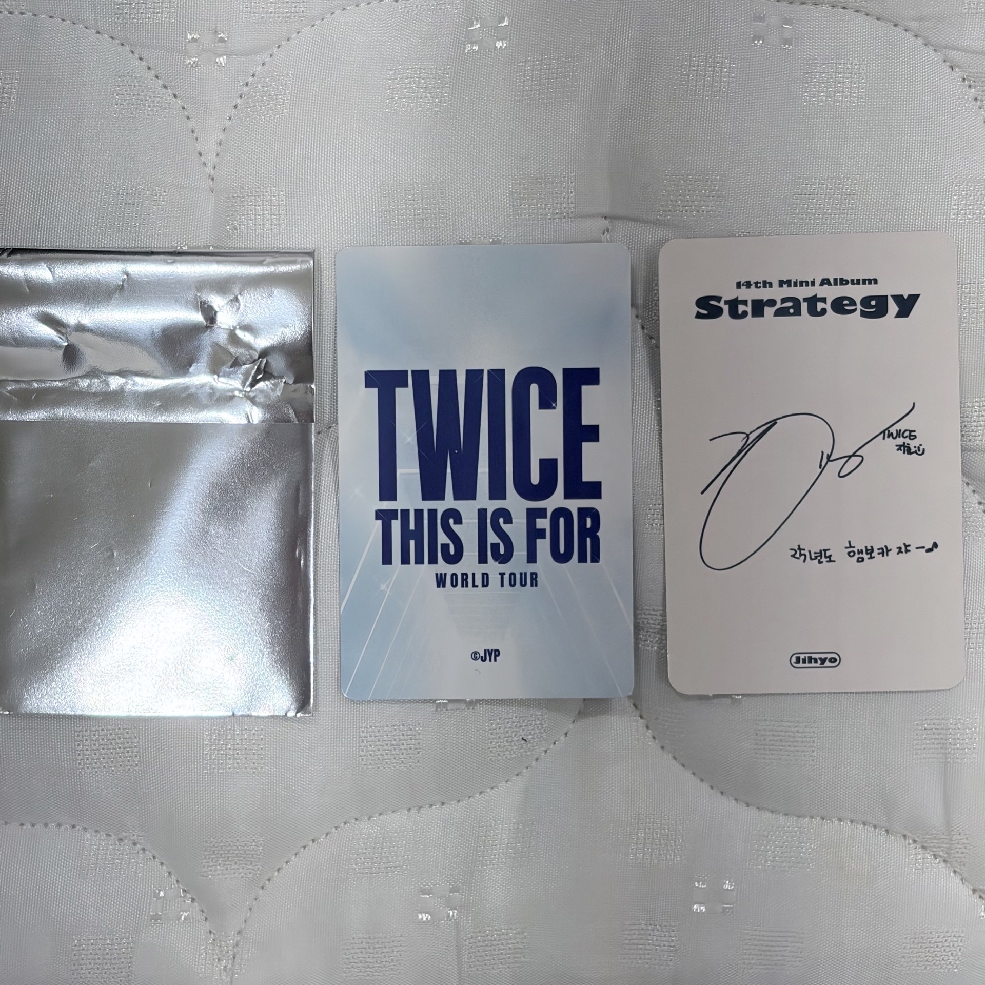 【TWICE】志效 滿額卡 專輯卡