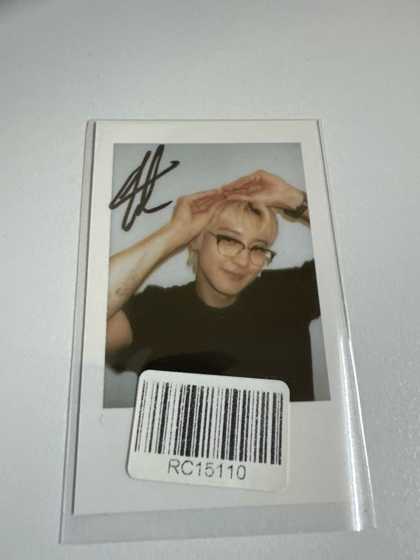 EXO燦烈 Black Out kms 簽售 拍立得小卡