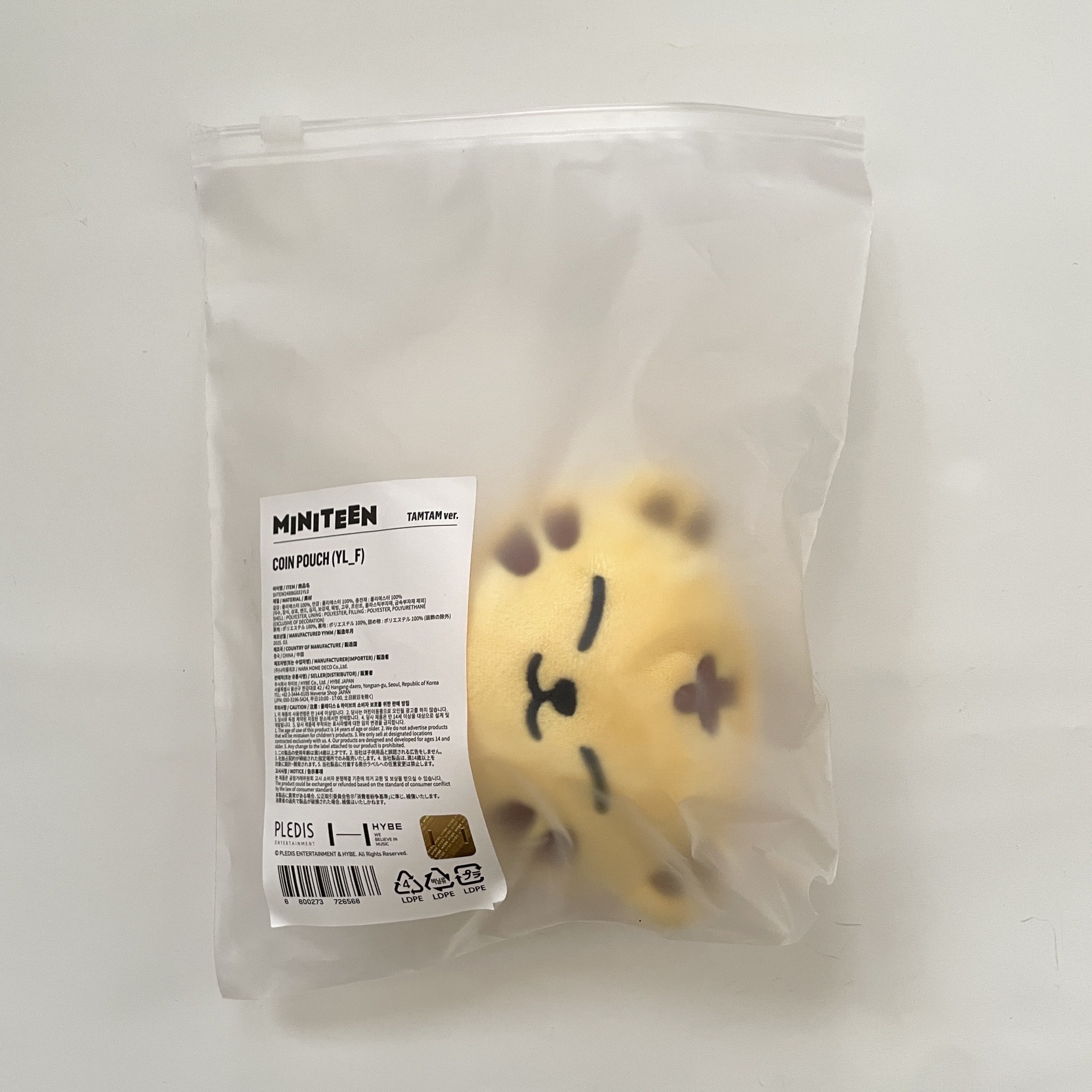 全新官方二販 miniteen 零錢包 榮 TAMTAM