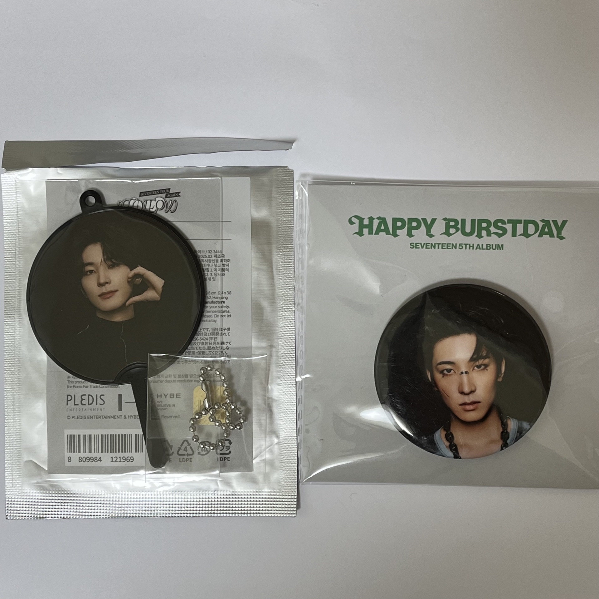 💜圓 FA小黑扇/中國快閃徽章