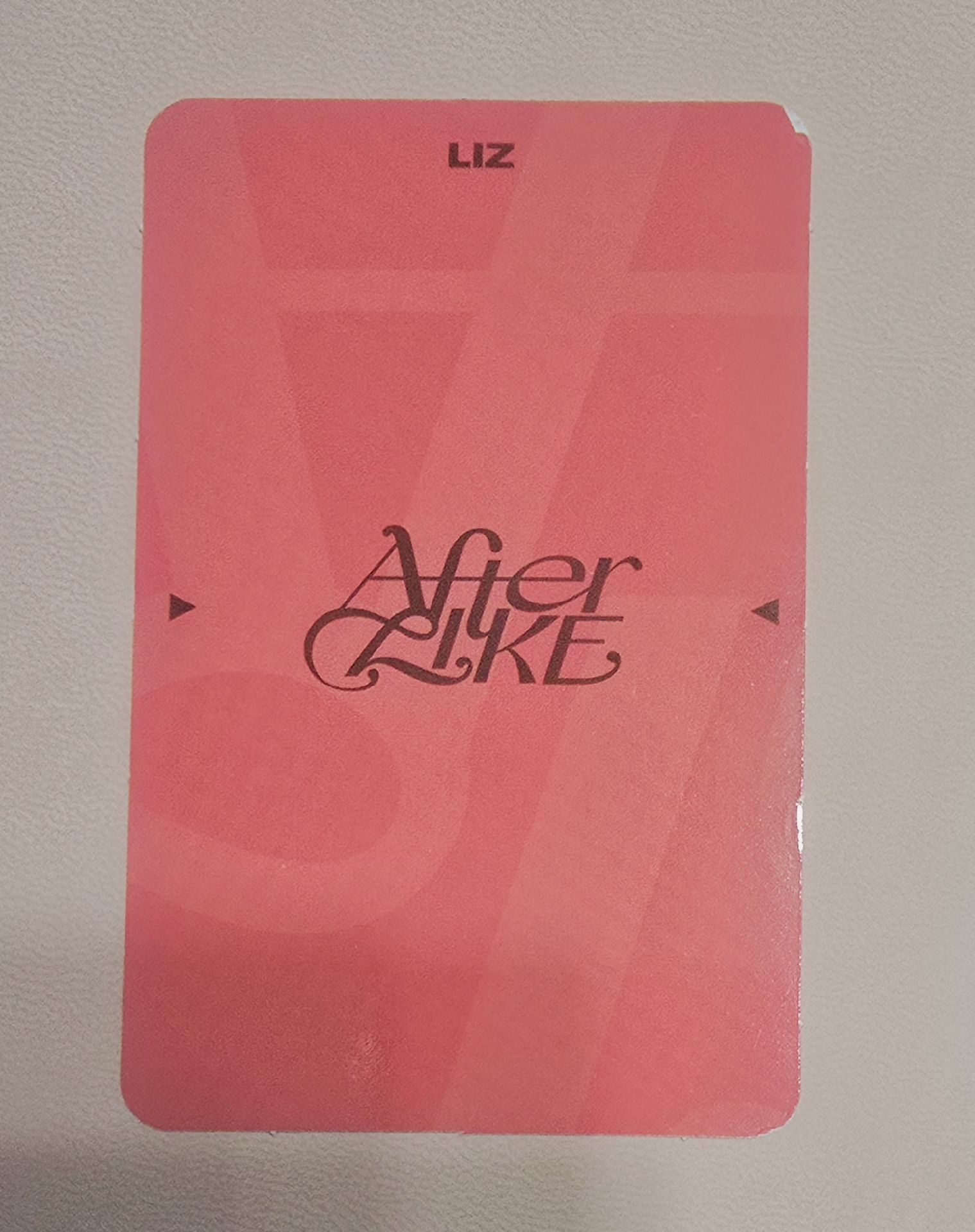 IVE LIZ AfterLike小卡三張
