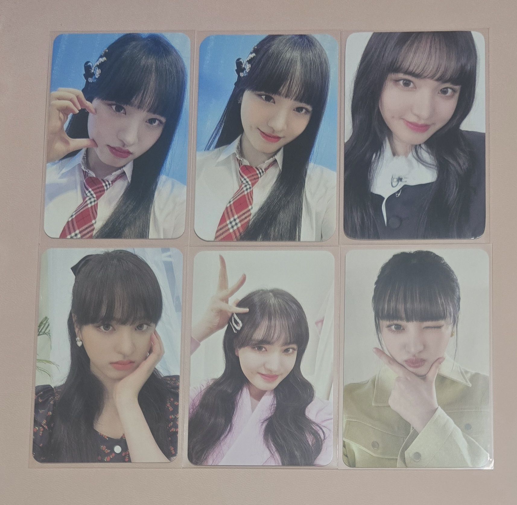 IVE LIZ 黑髮小卡