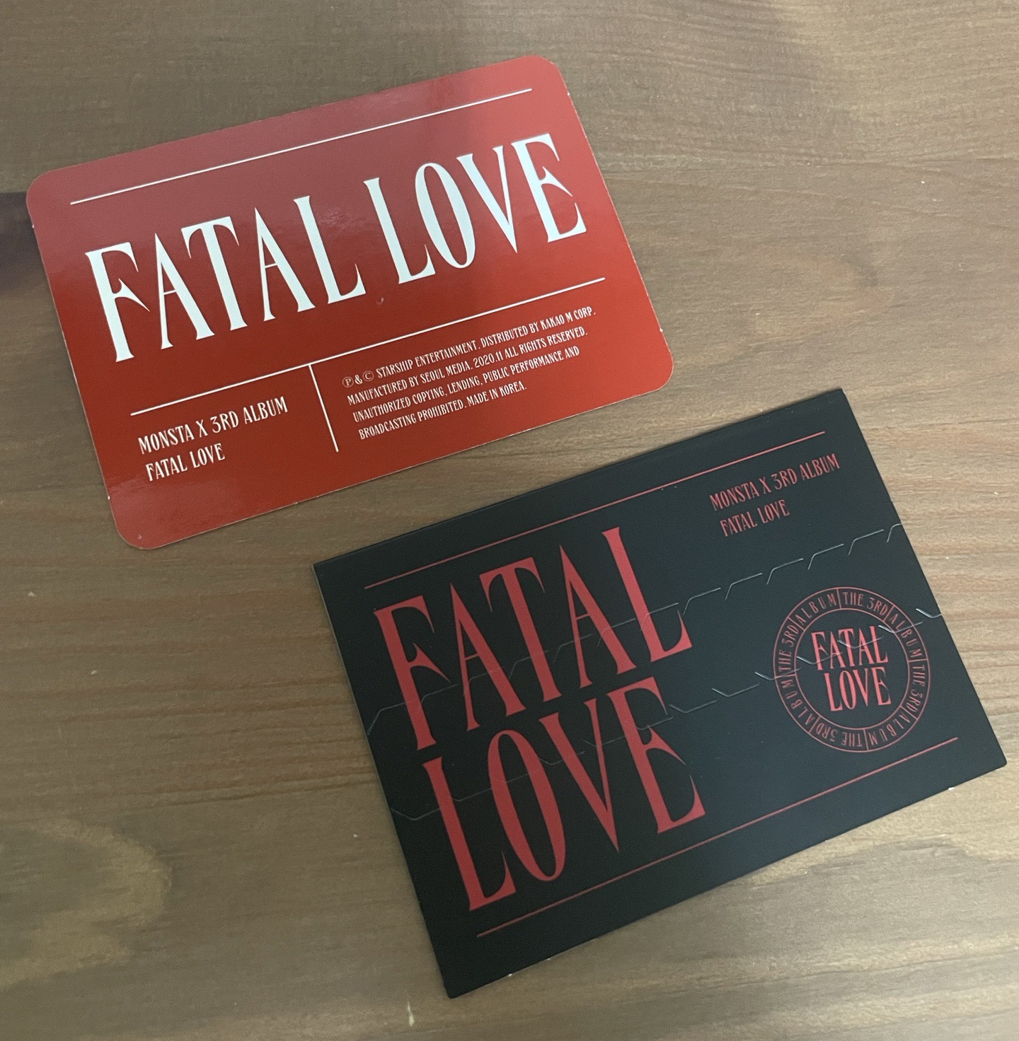 MONSTA X FATAL LOVE 李玟赫 蔡亨願