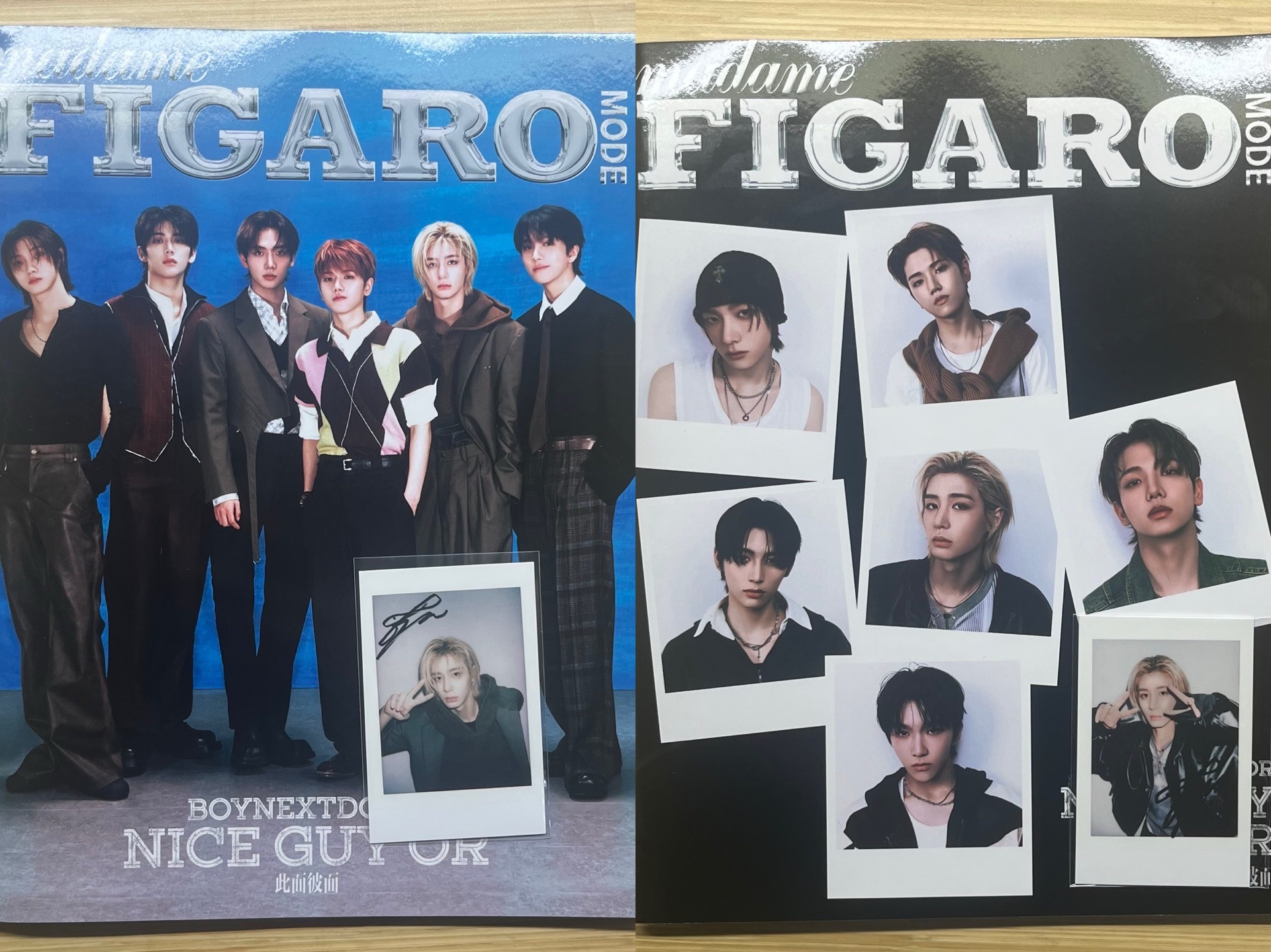 費加羅雜誌AB版（含海報、5小卡）