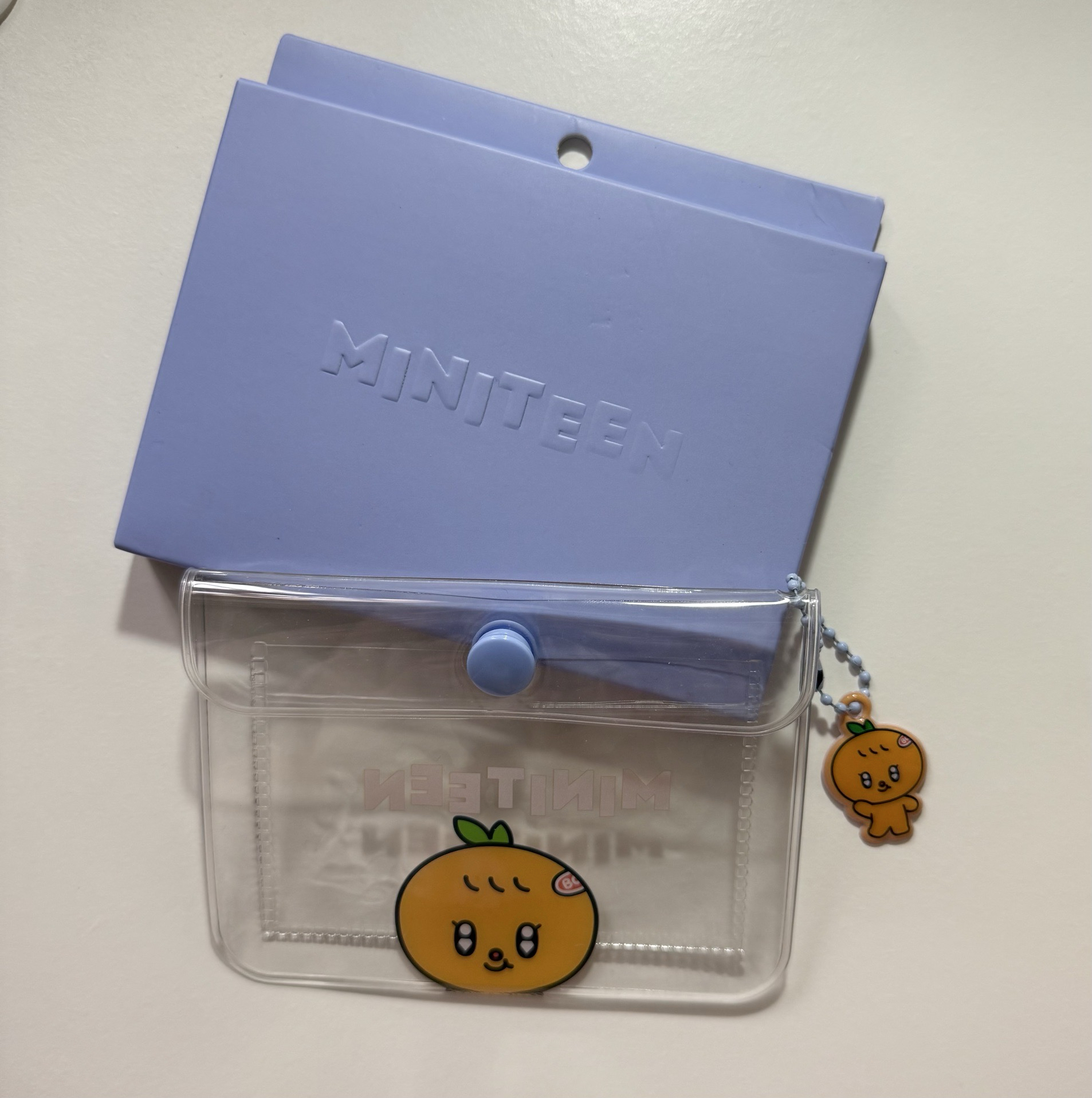 MINITEEN PVC 收納包-🍊뿌귤이