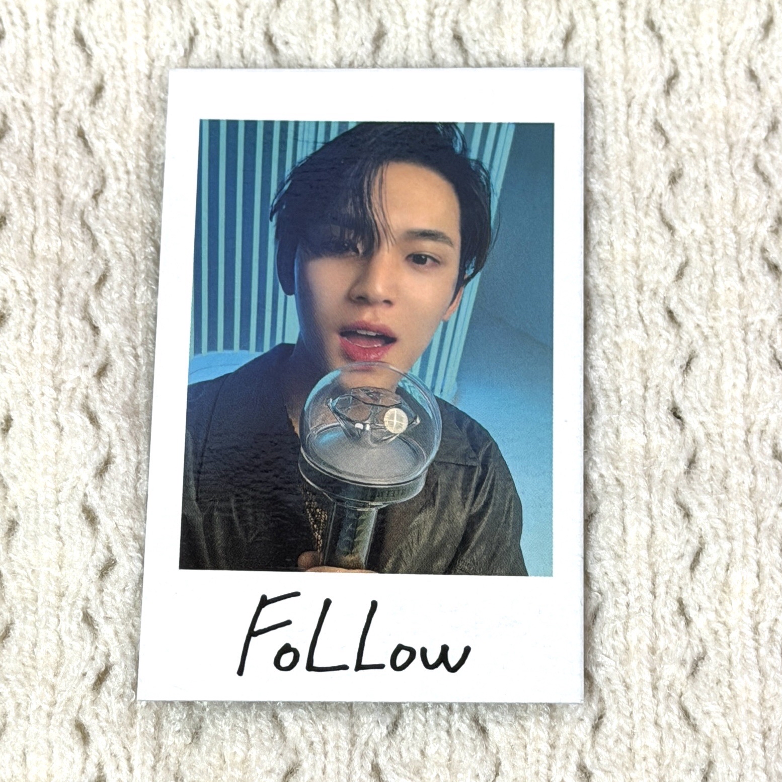 珉奎 follow again 日巡拍立得