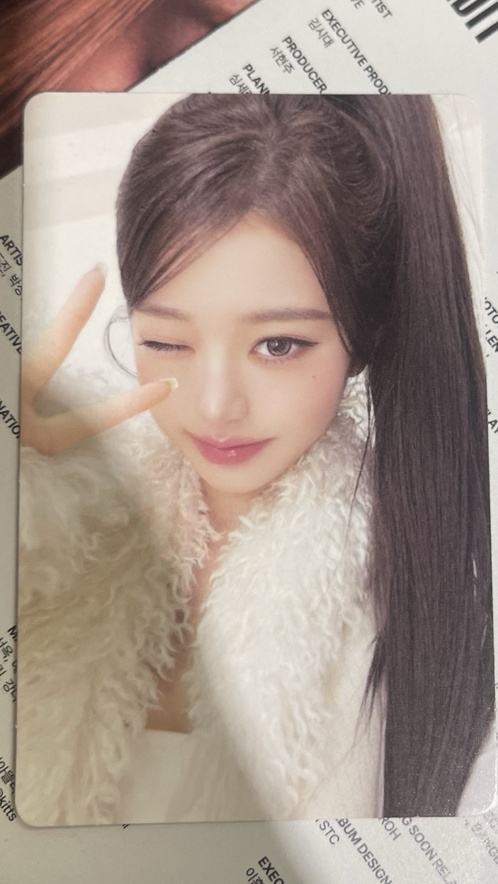 IVE 張員瑛 單封卡