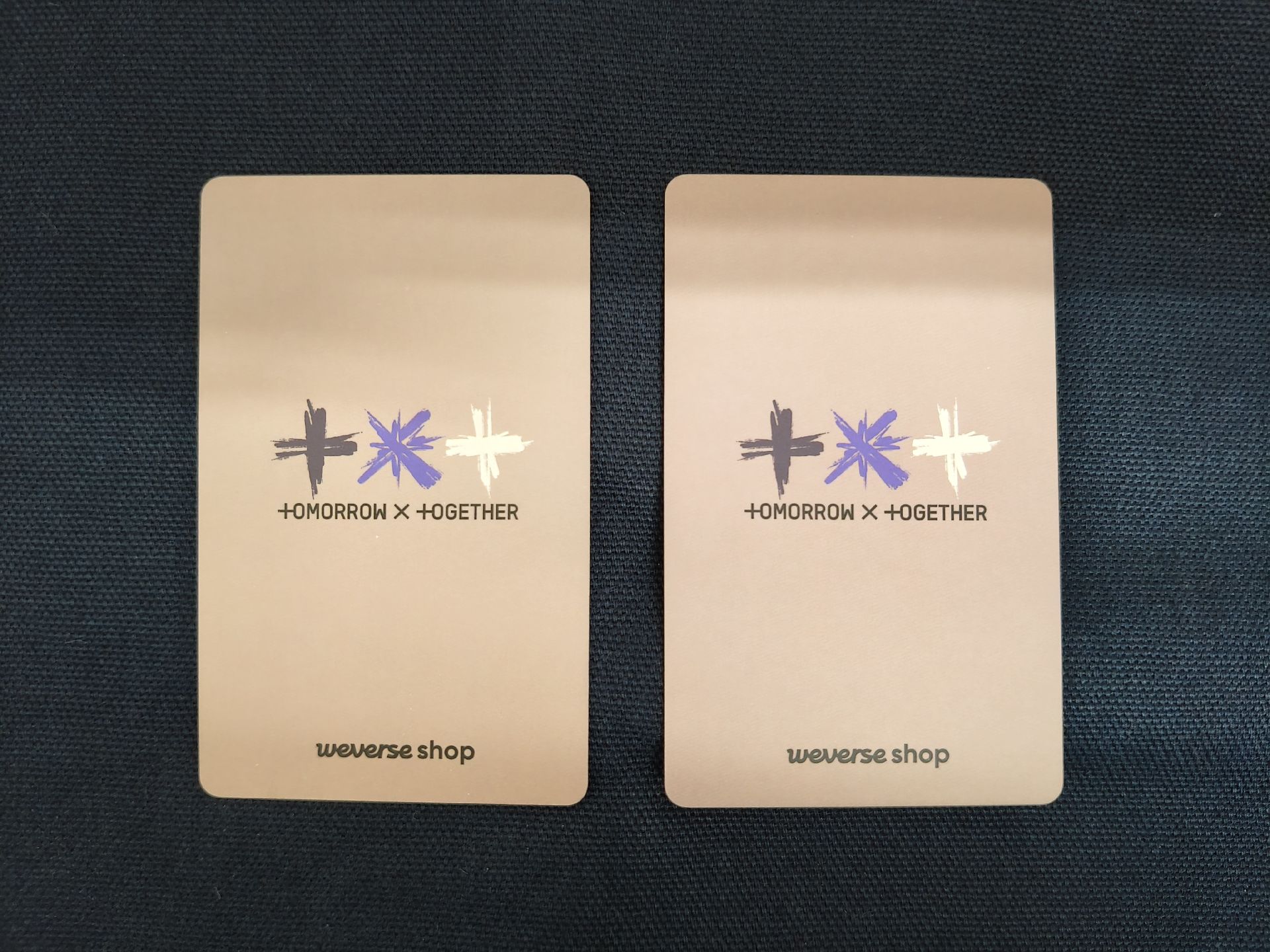 TXT 正規三輯 FREEFALL Weverse 單封 特典 小卡 然竣 杋圭 圖上兩張一起售