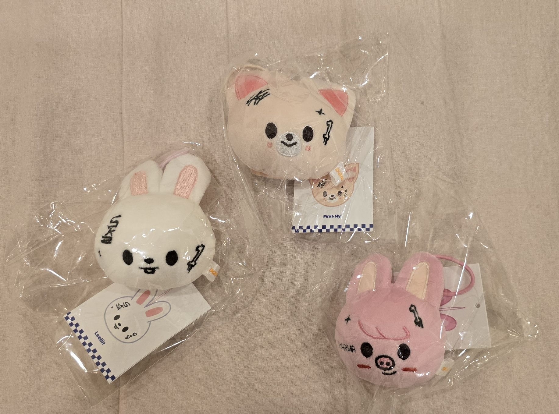 旻彬寅 KARMA 快閃店 吊娃 姓名牌娃