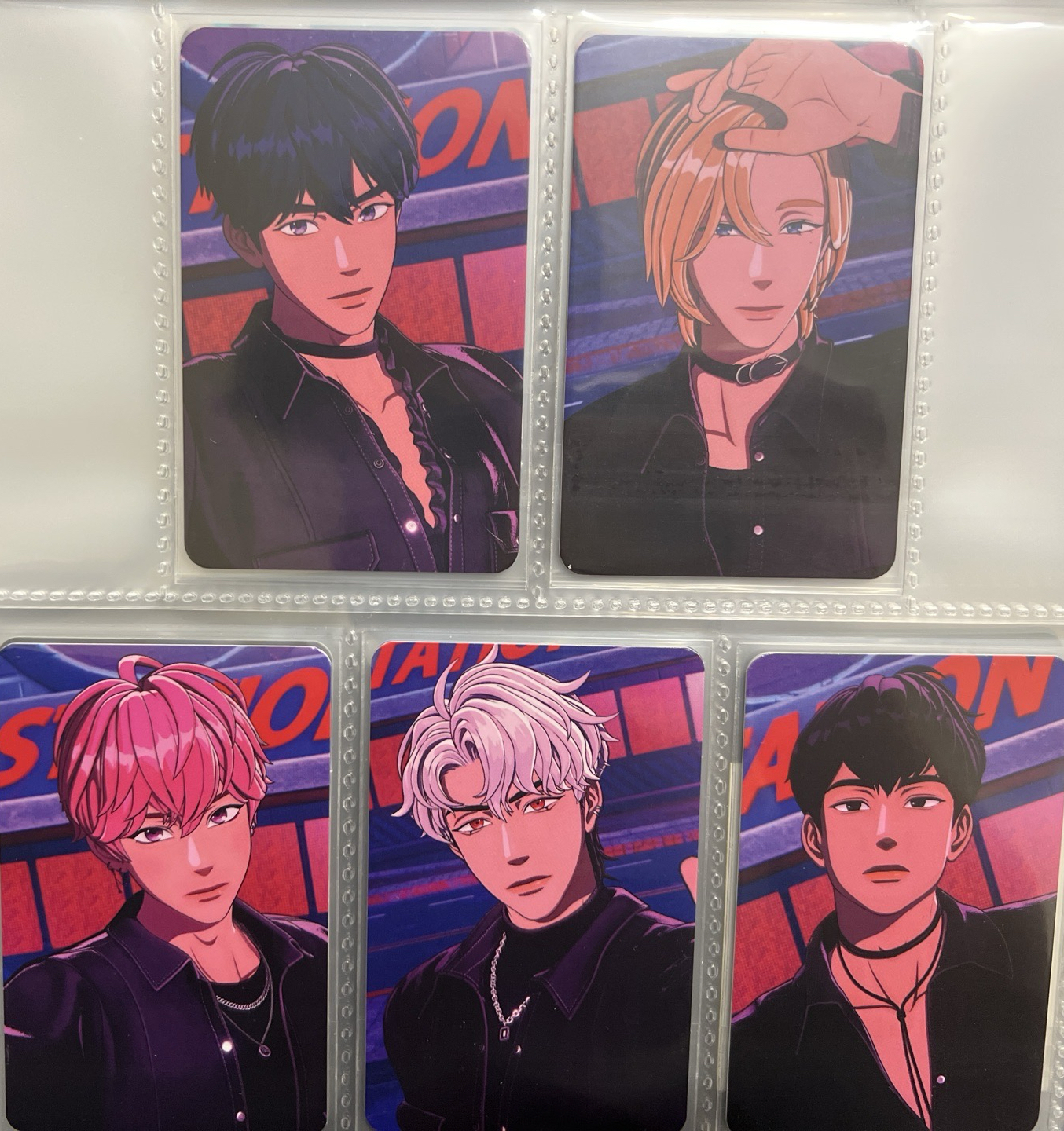 plave caligo pt.1 makestar 特典卡