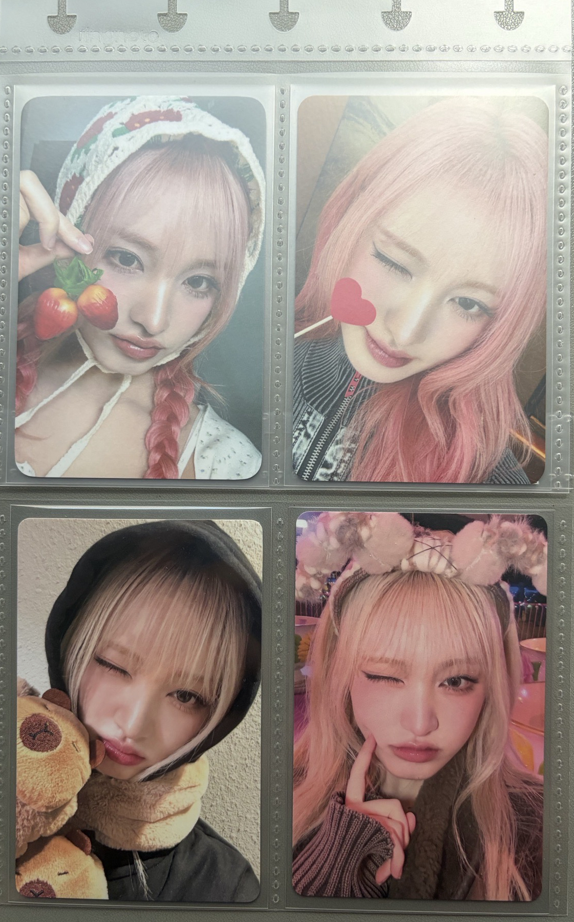 草莓紙片卡皮日通栗