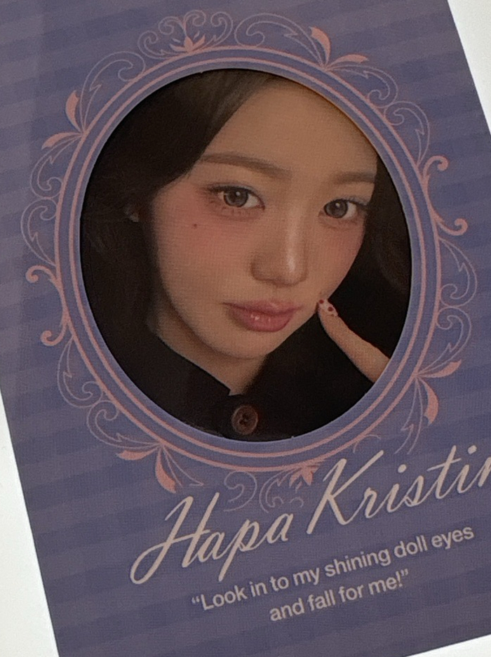 員瑛 HAPAKRISTIN代言卡