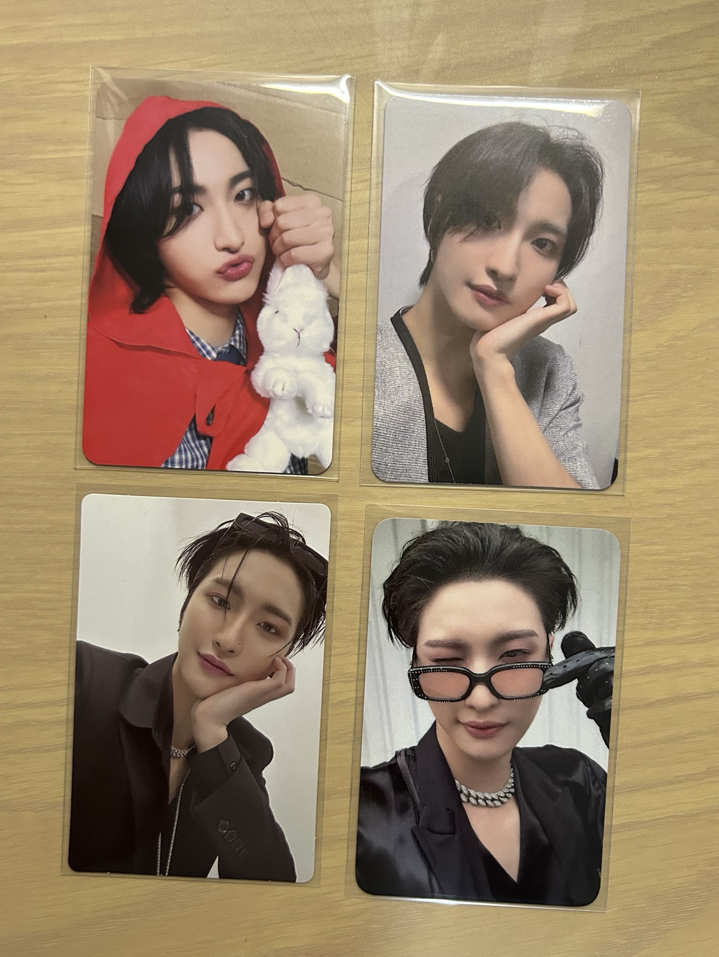 ATEEZ 朴星化 小盤 中簽卡/小紅帽/22' 3期會員禮 證件照