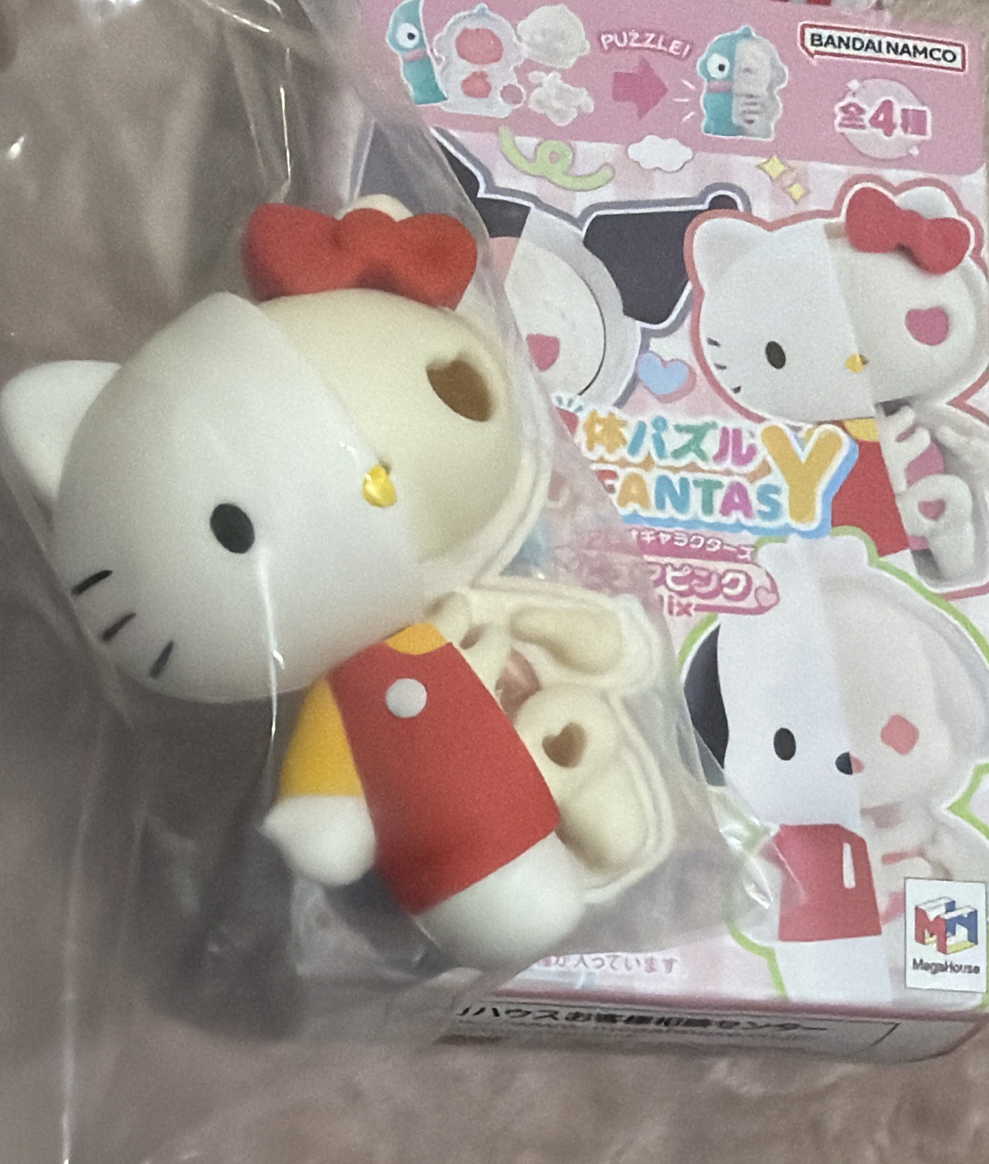 解體fantasy 扭蛋盲盒 解體拼圖盲盒 Hello kitty 