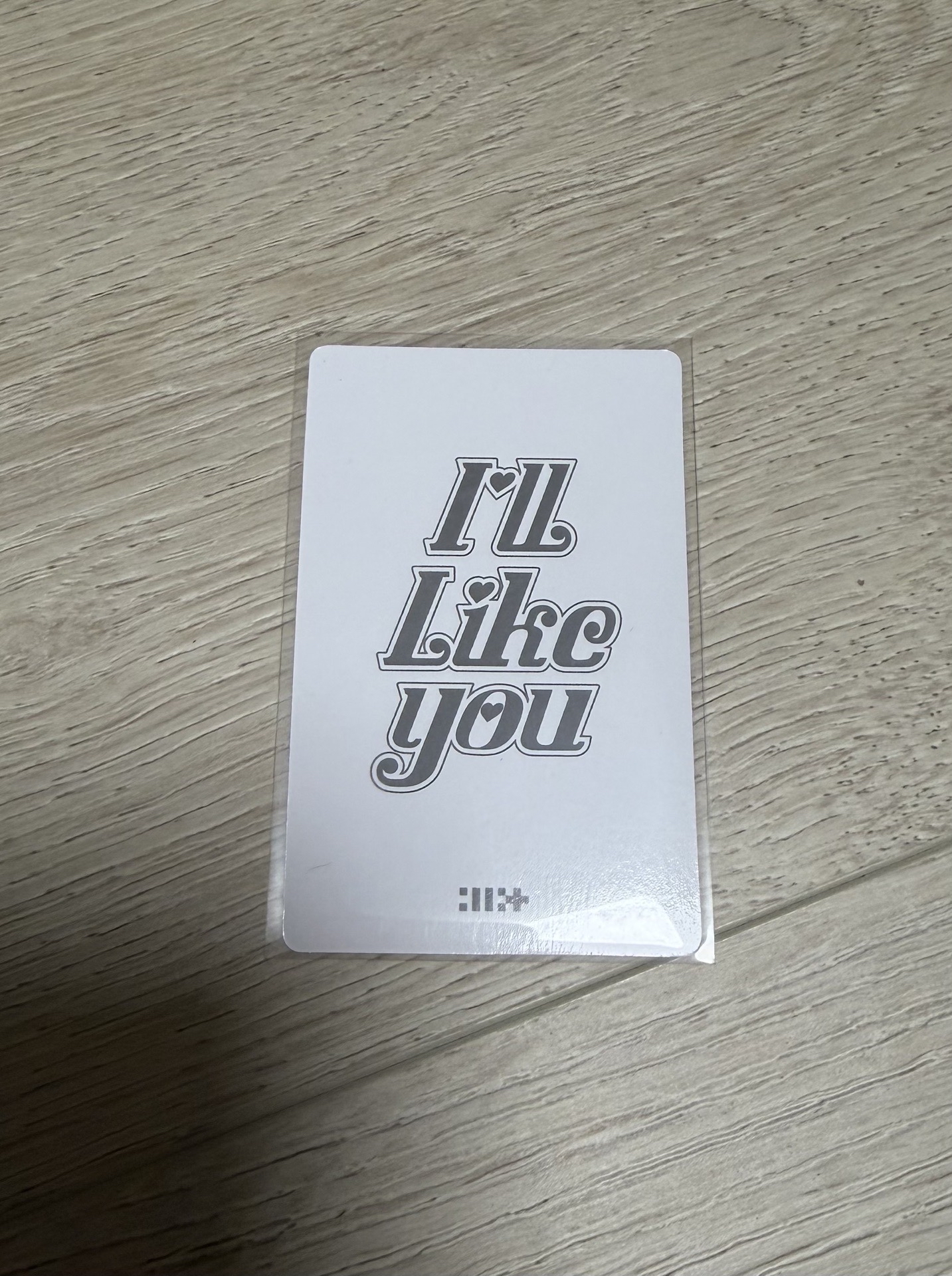 I'LL LIKE YOU 專輯卡 ILLIT I’ll Like You-專卡(Wonhee)