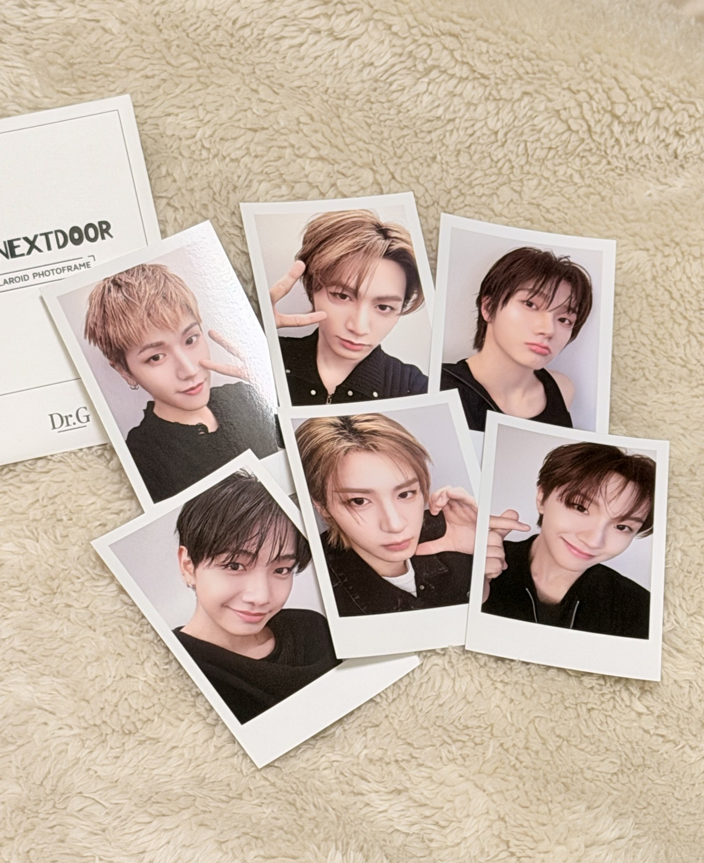 dr.g代言拍立得卡一套