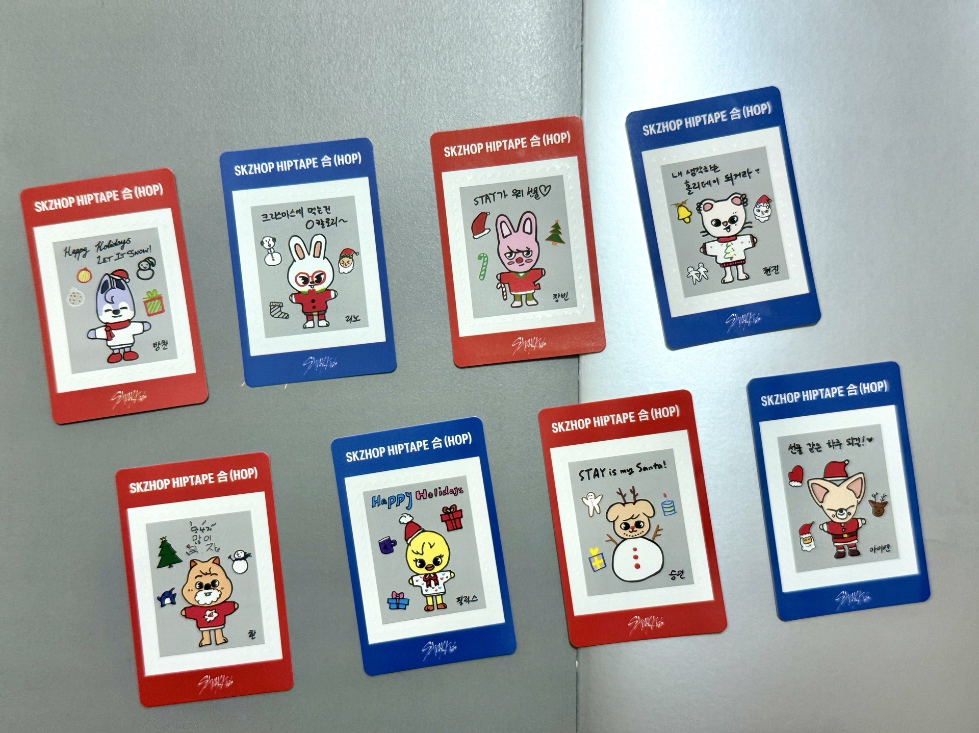 Stray Kids 合（HOP）專輯卡 電子專固配 團體(不拆售)