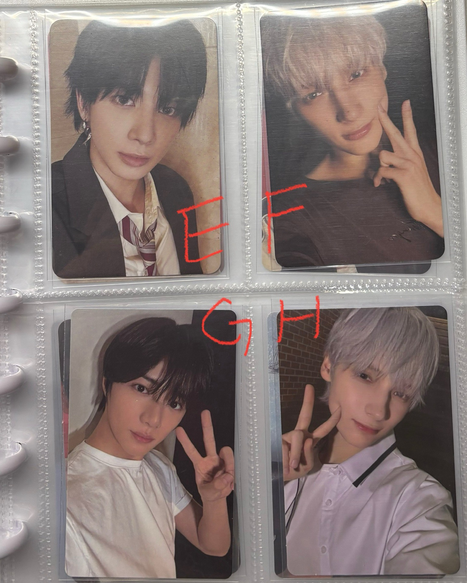 TXT 正四 專卡 特典卡