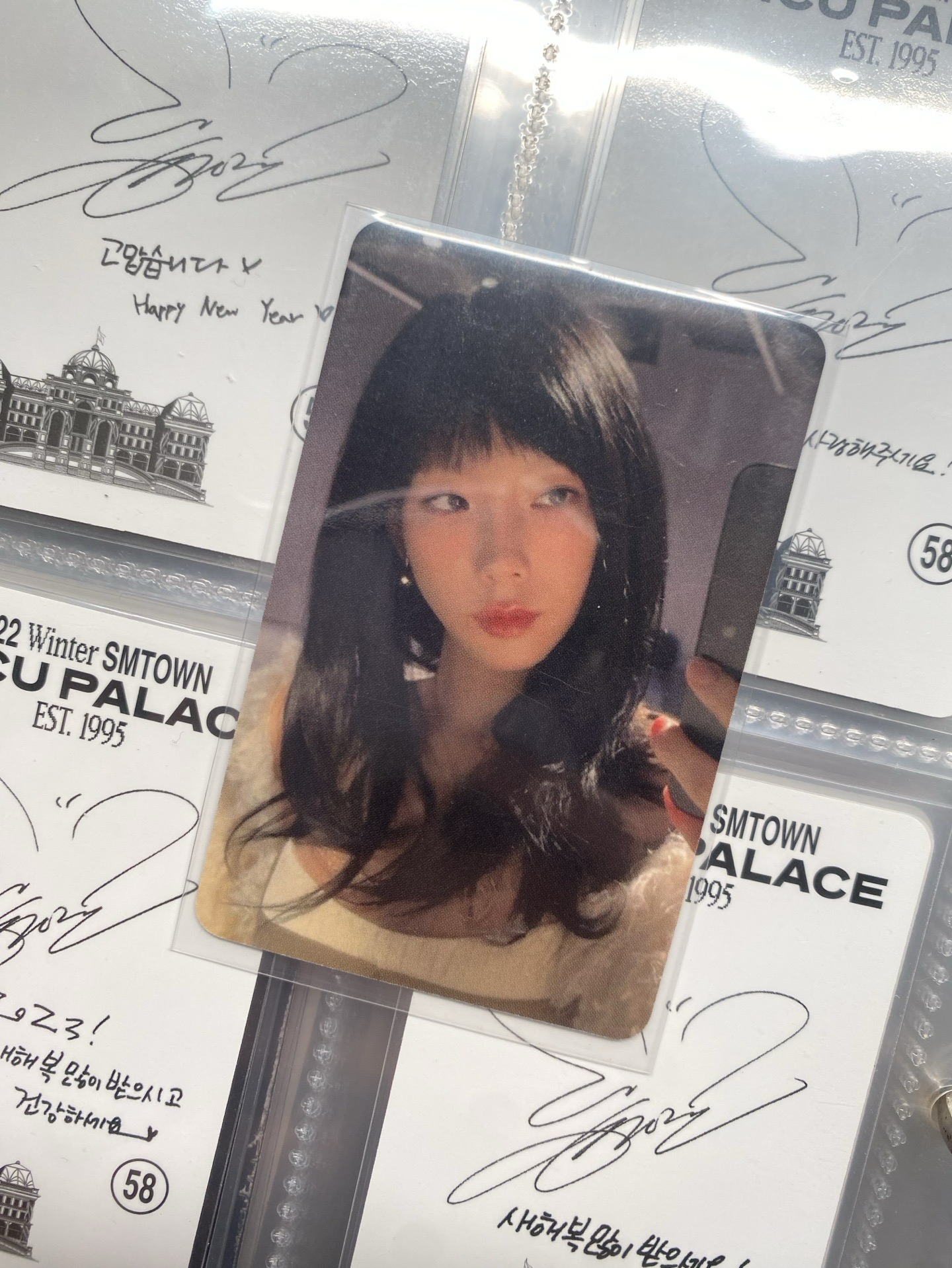 Taeyeon中背特典卡