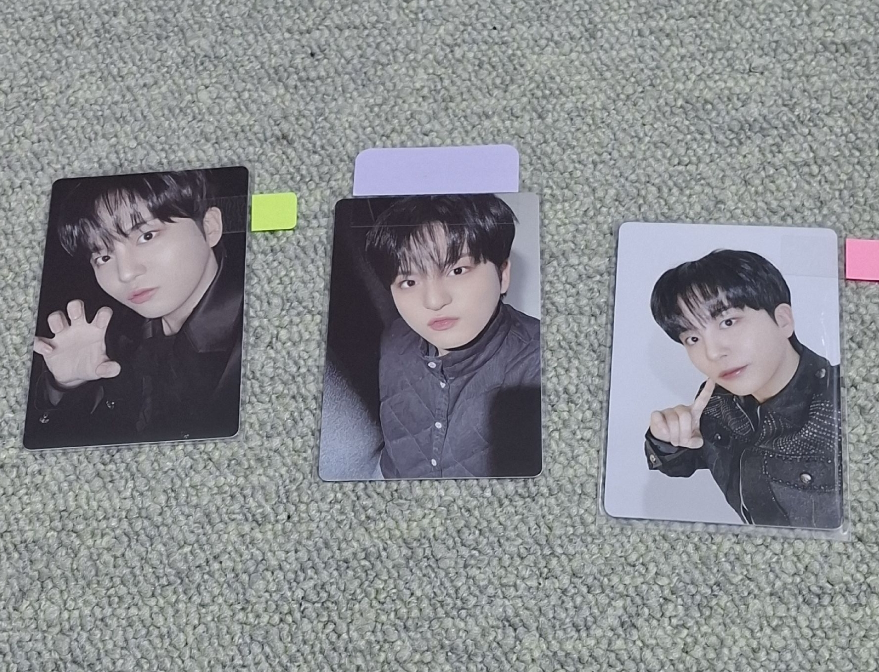 鍾浩 三張小卡合售