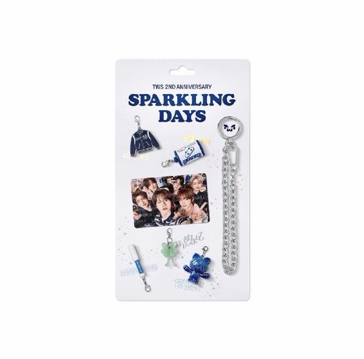 TWS兩週年吊飾一整組（卡+吊飾）