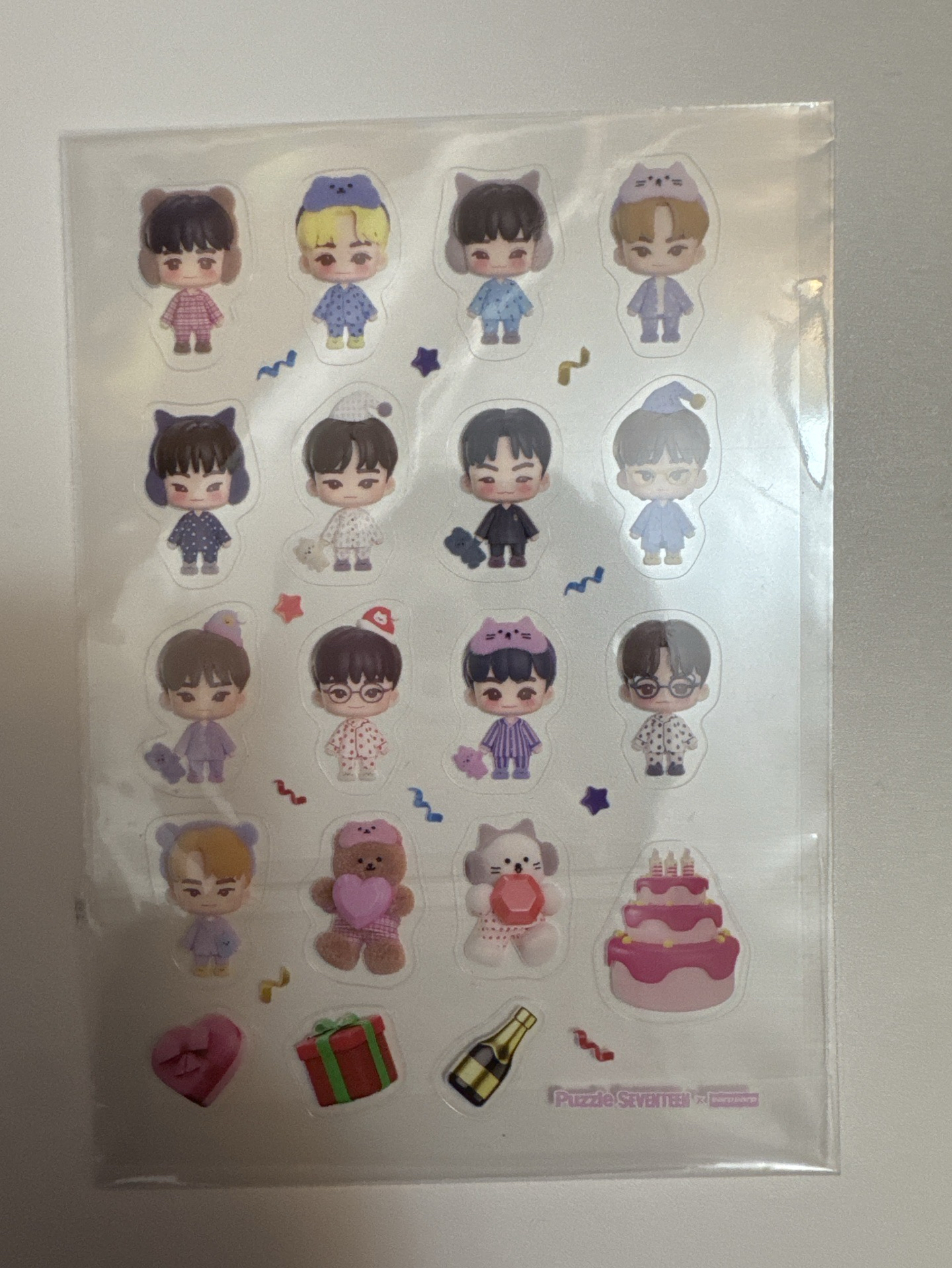 可愛貼紙 puzzle