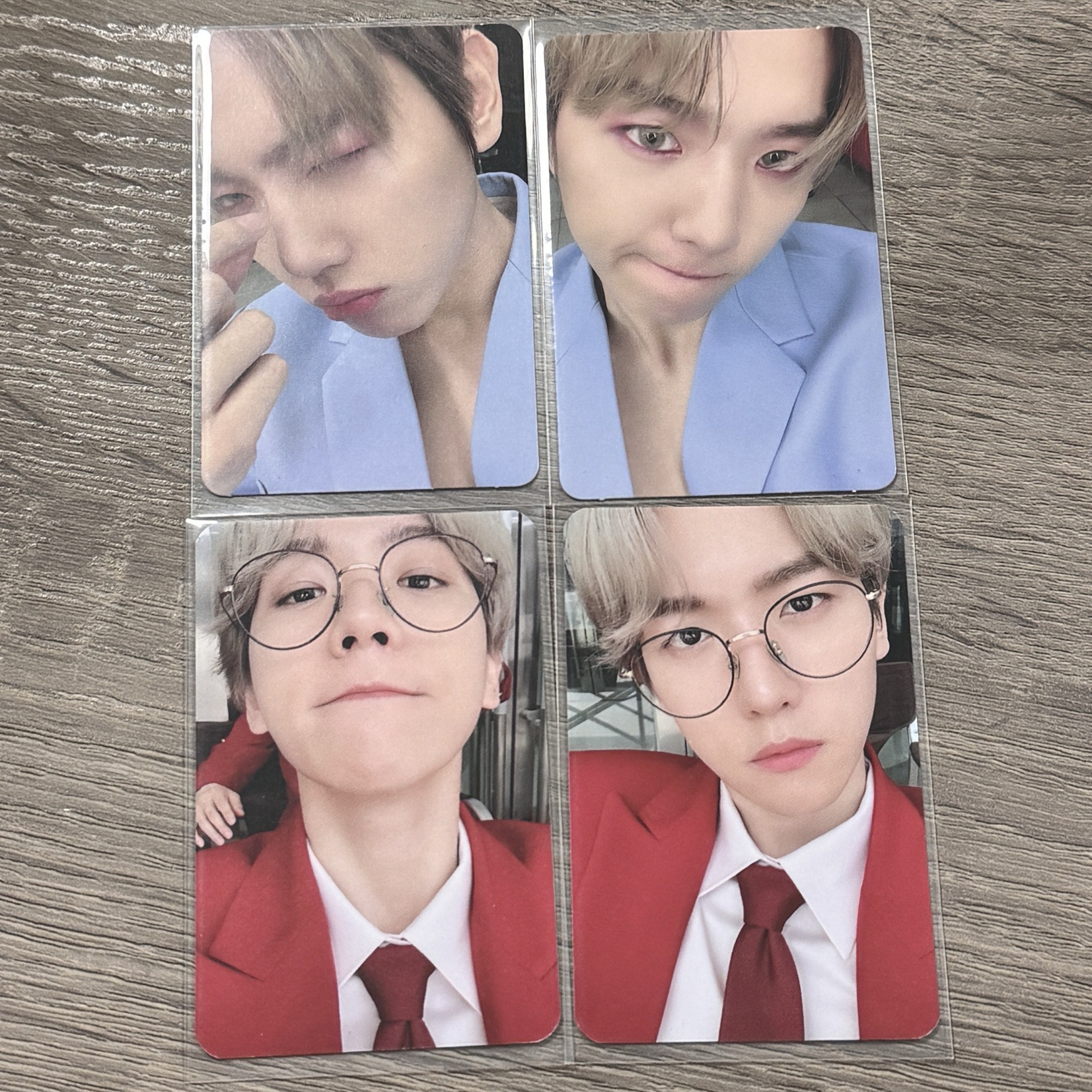 紅西裝 藍西裝 伯賢