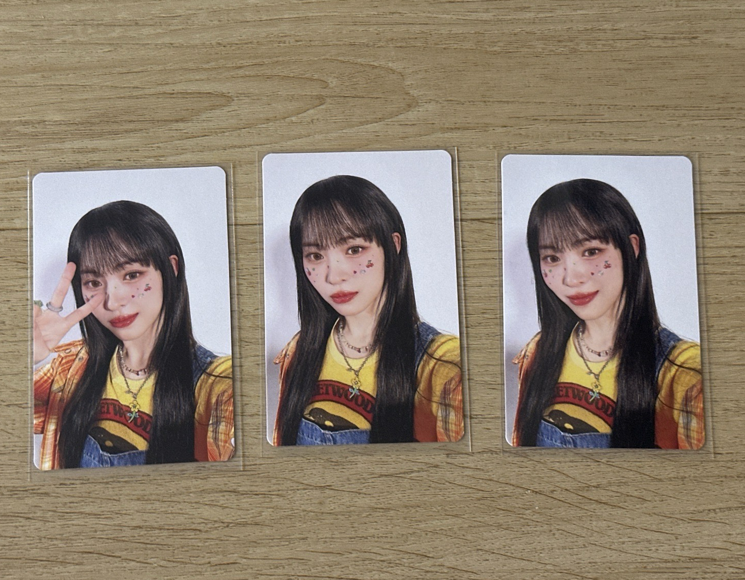 日專溜（三張不拆）