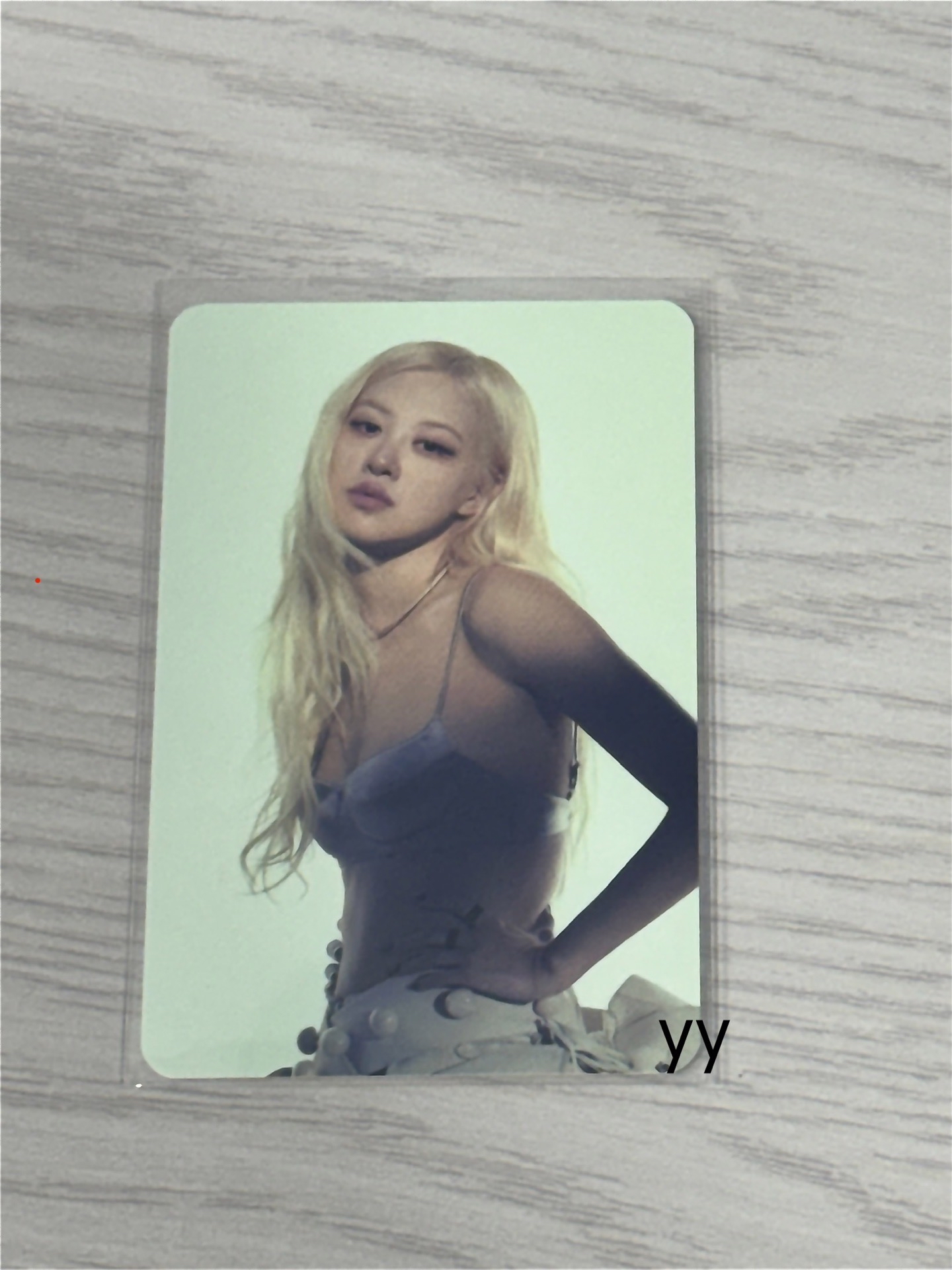 BLACKPINK DEADLINE yg特典卡