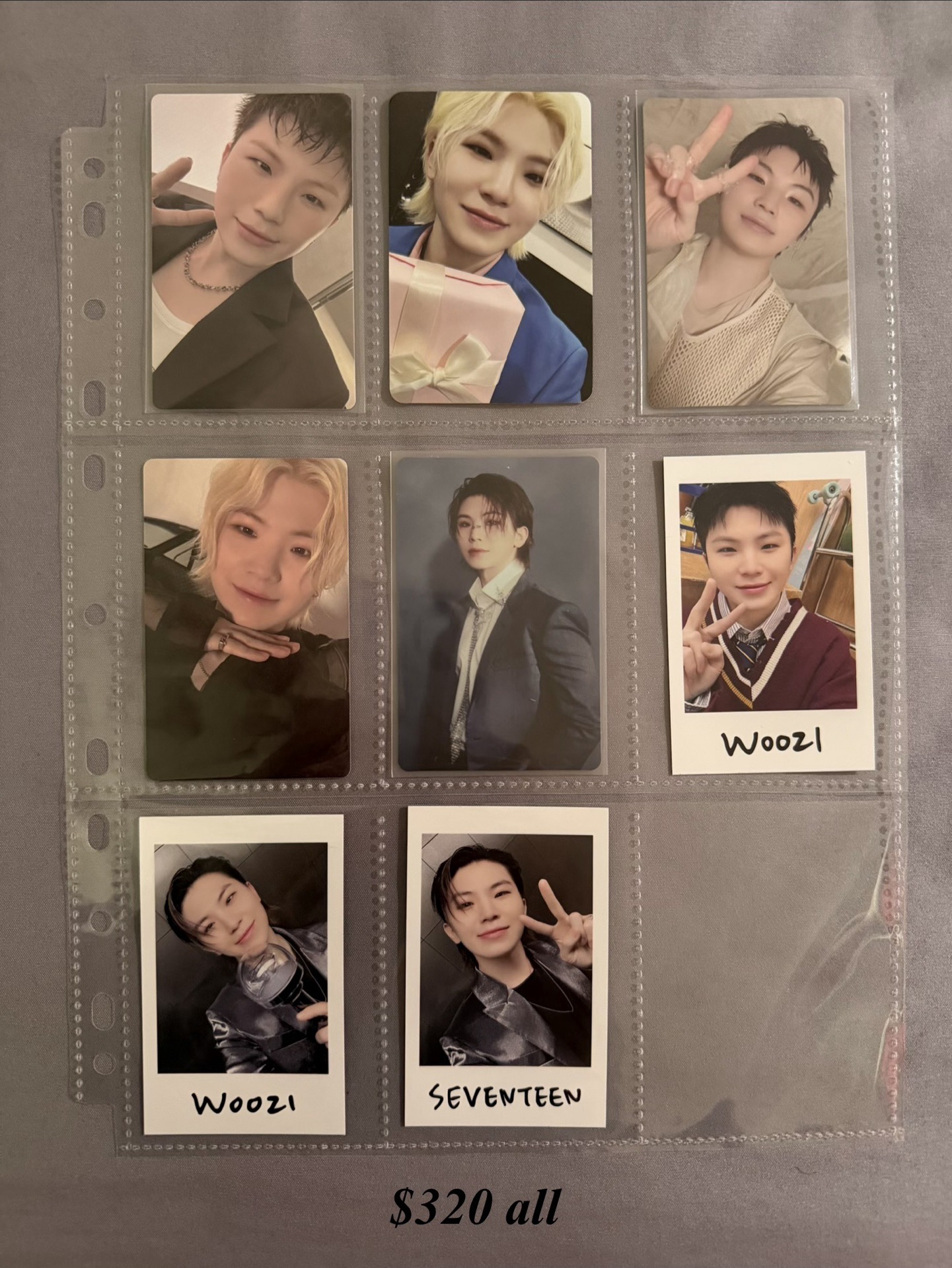 Seventeen 專卡盤出 （俊勳八寛率燦）